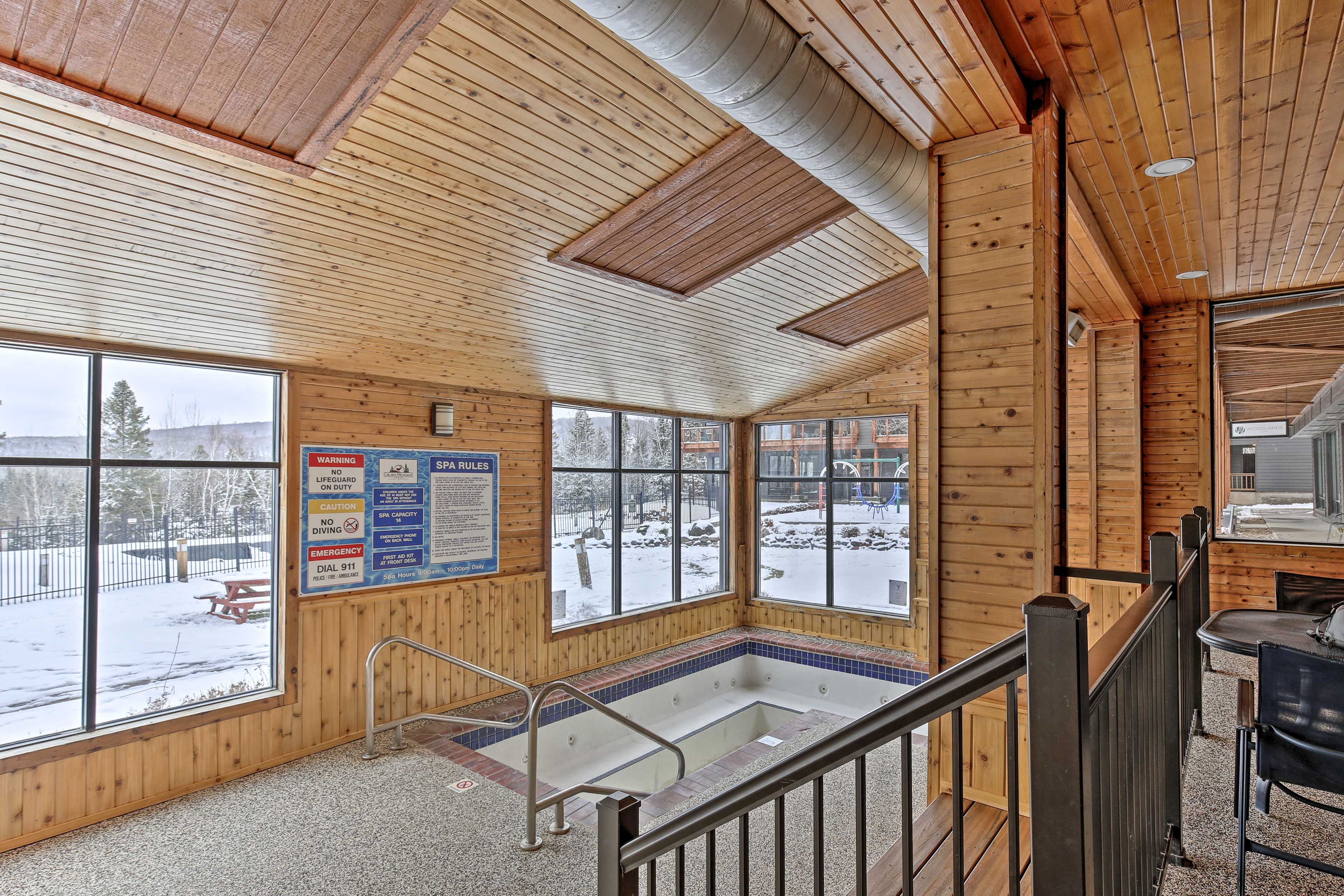 Community Indoor Hot Tub | No Fee