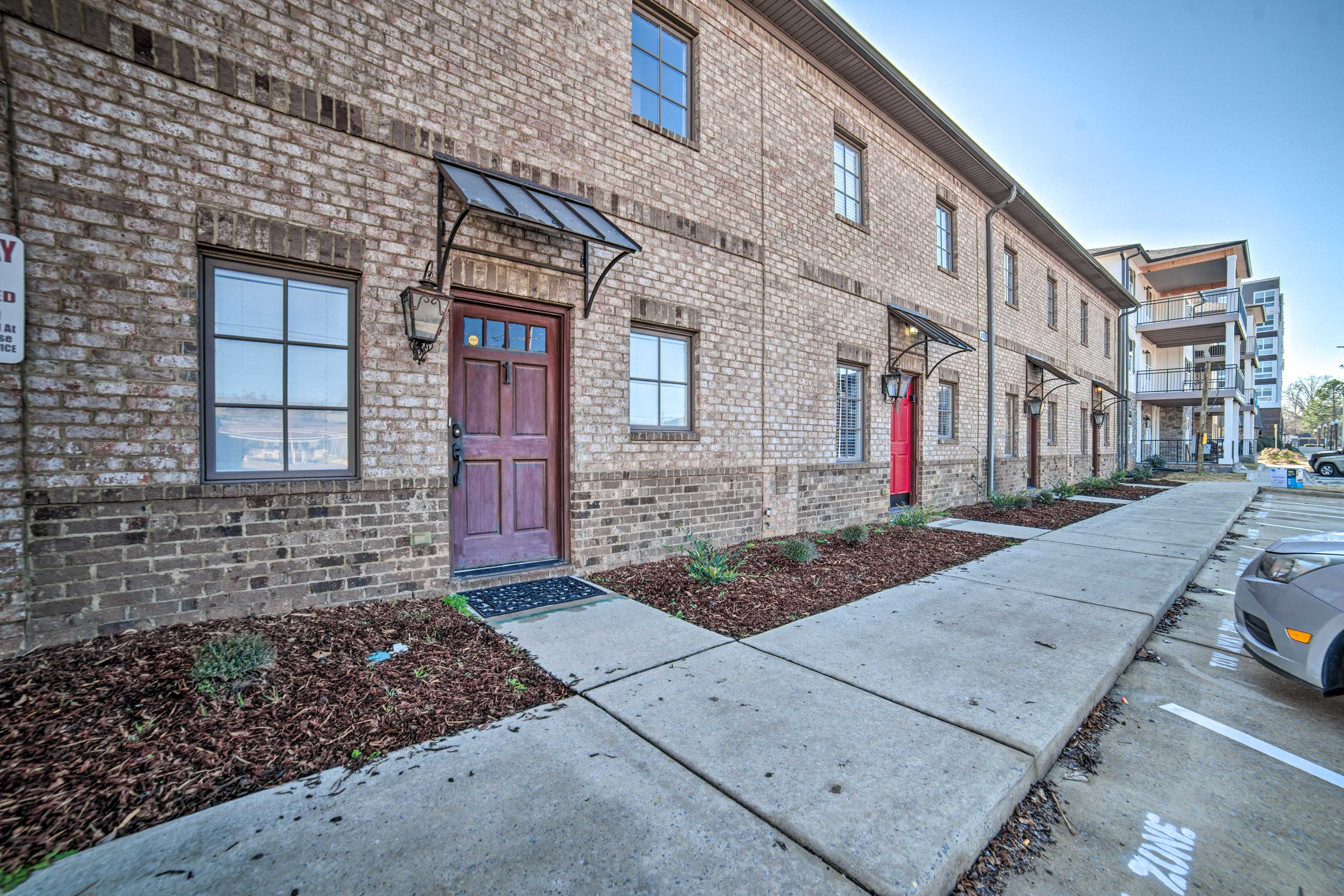 Townhome Exterior | Step-Free Access