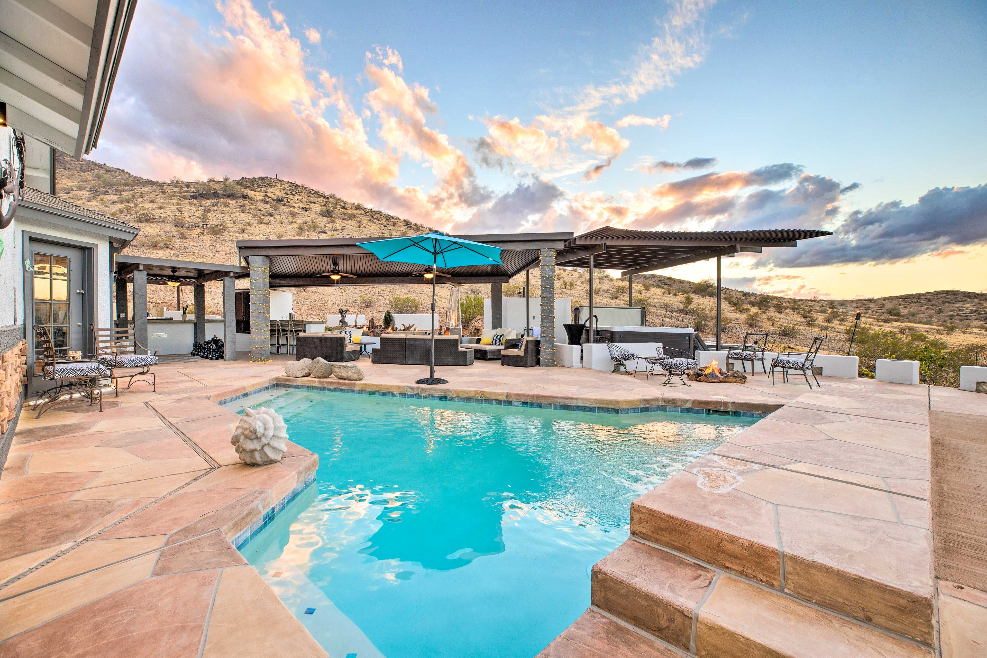 Laveen Vacation Rental | 2BR | 1BA | 750 Sq Ft | 1-Story Backhouse