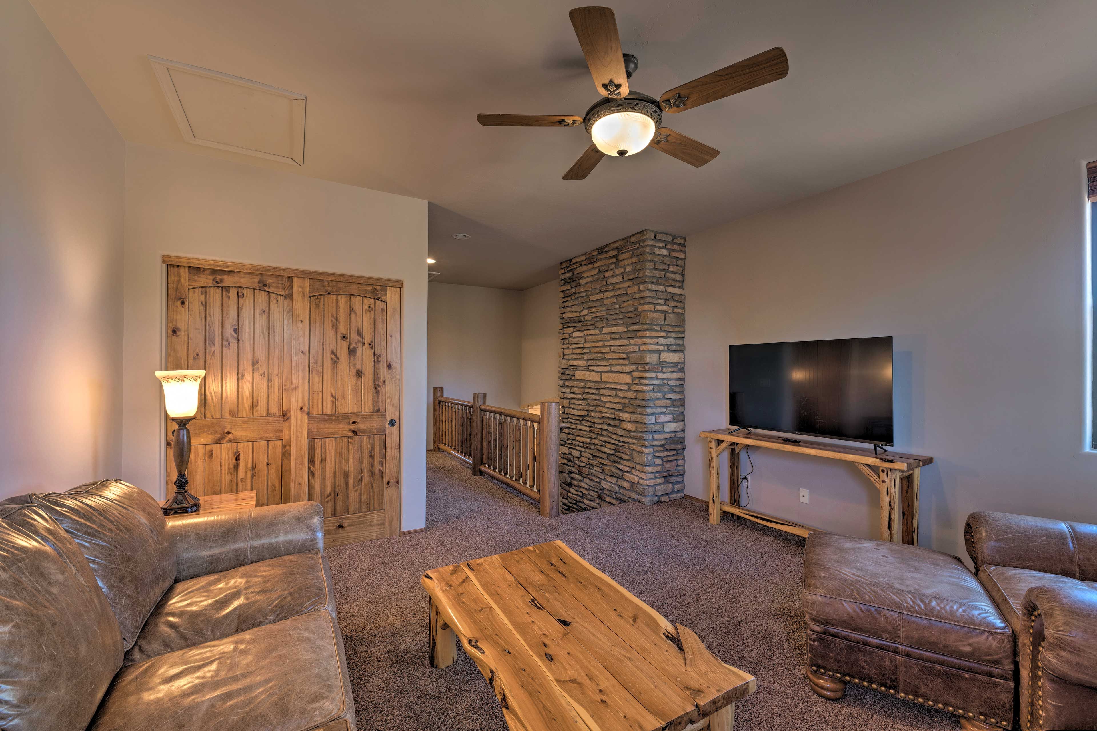 Upstairs TV Room | Sleeper Sofa