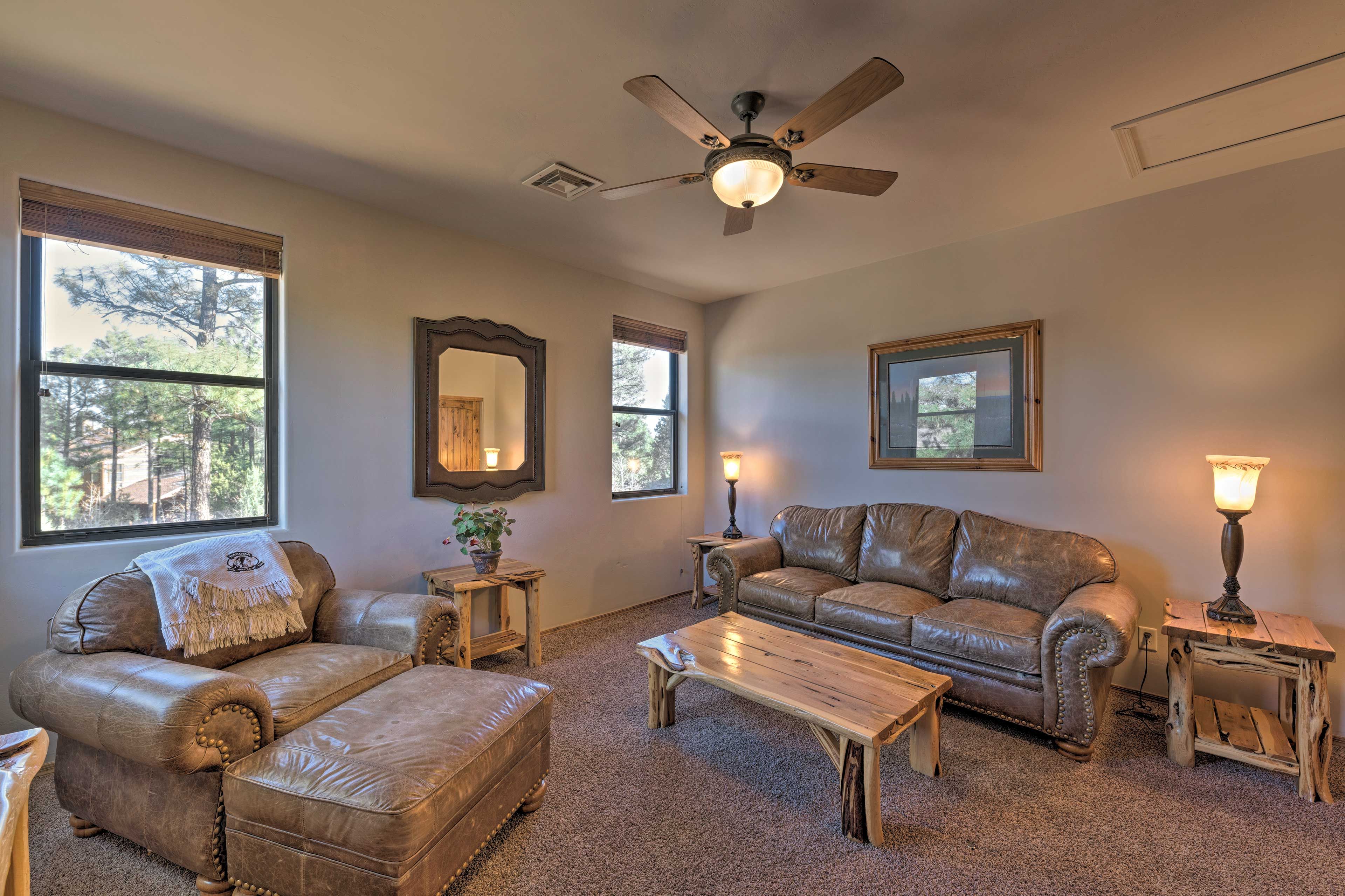 Upstairs TV Room | Second Floor