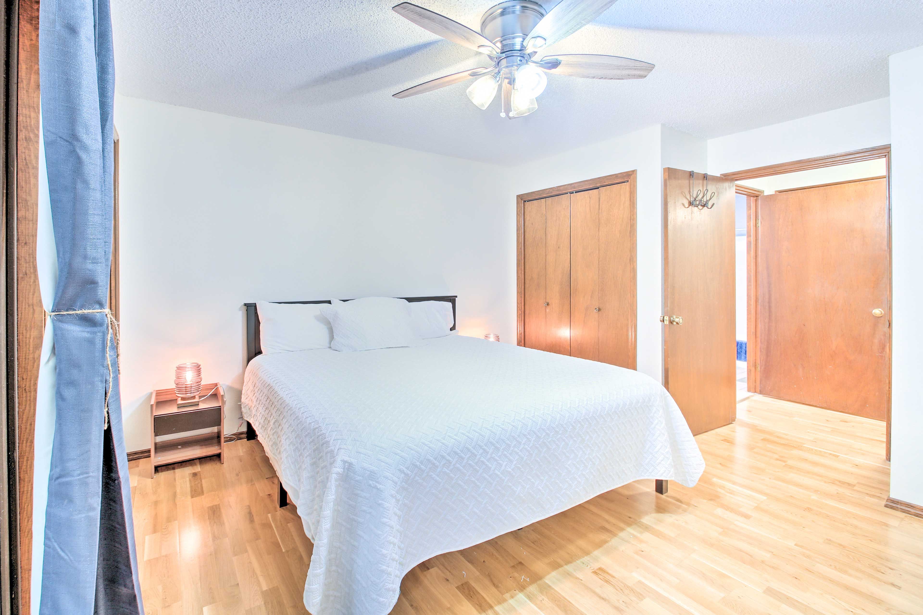 Bedroom 1 | King Bed | Balcony Access