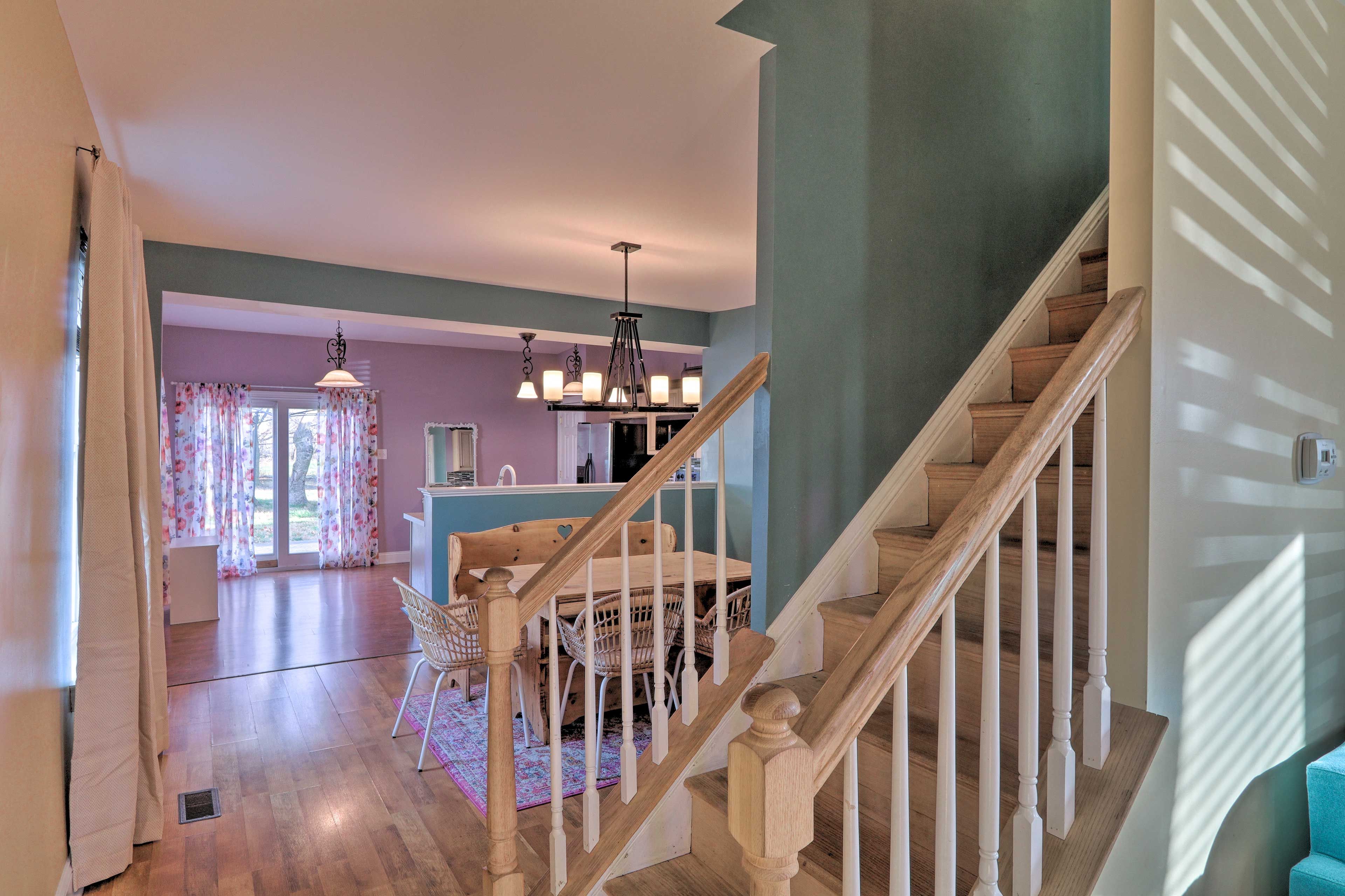 Stairs Required to Access Bedrooms