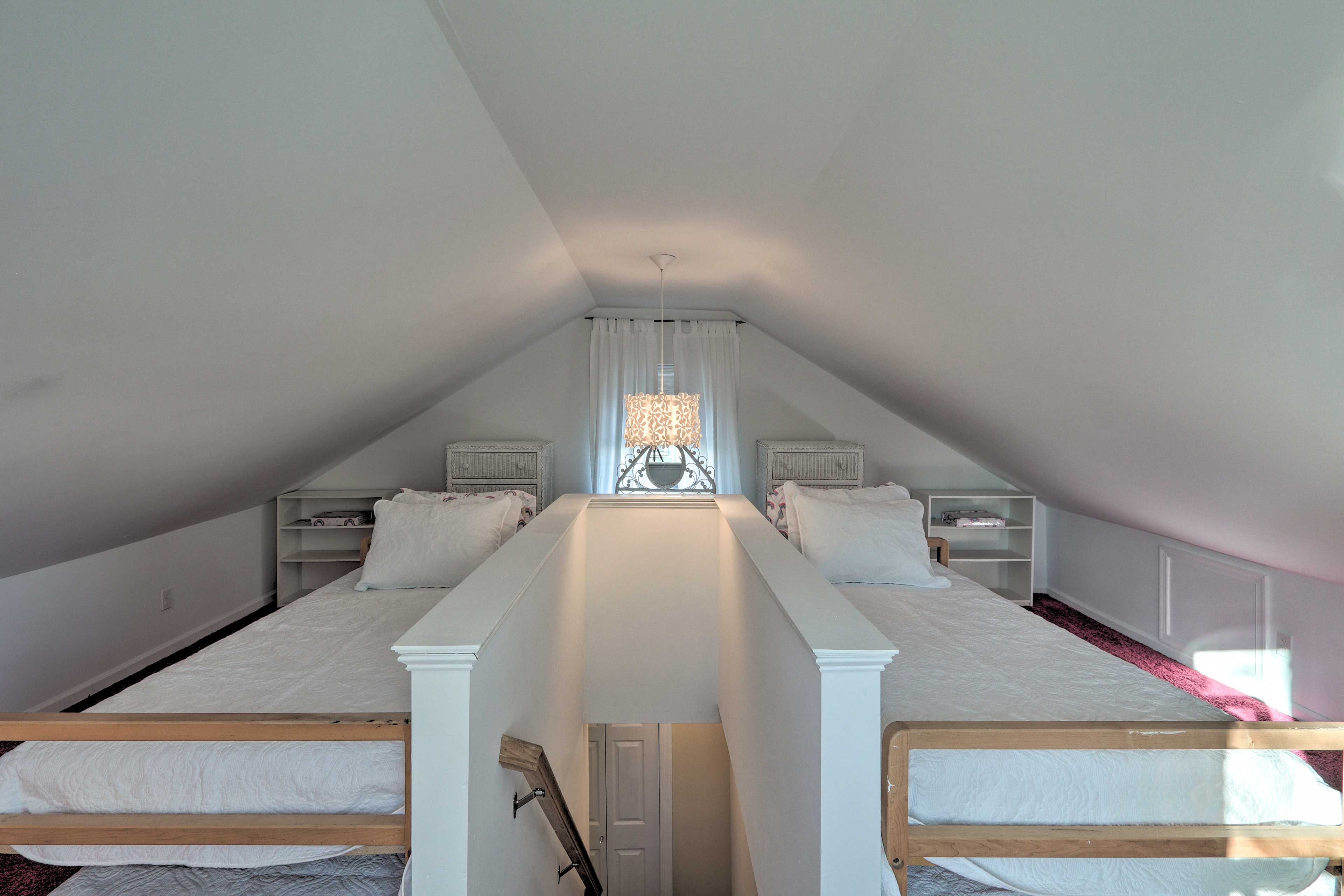 Bedroom 3 (Loft) | 3rd Floor | 2 Twin Beds with 2 Twin Trundles
