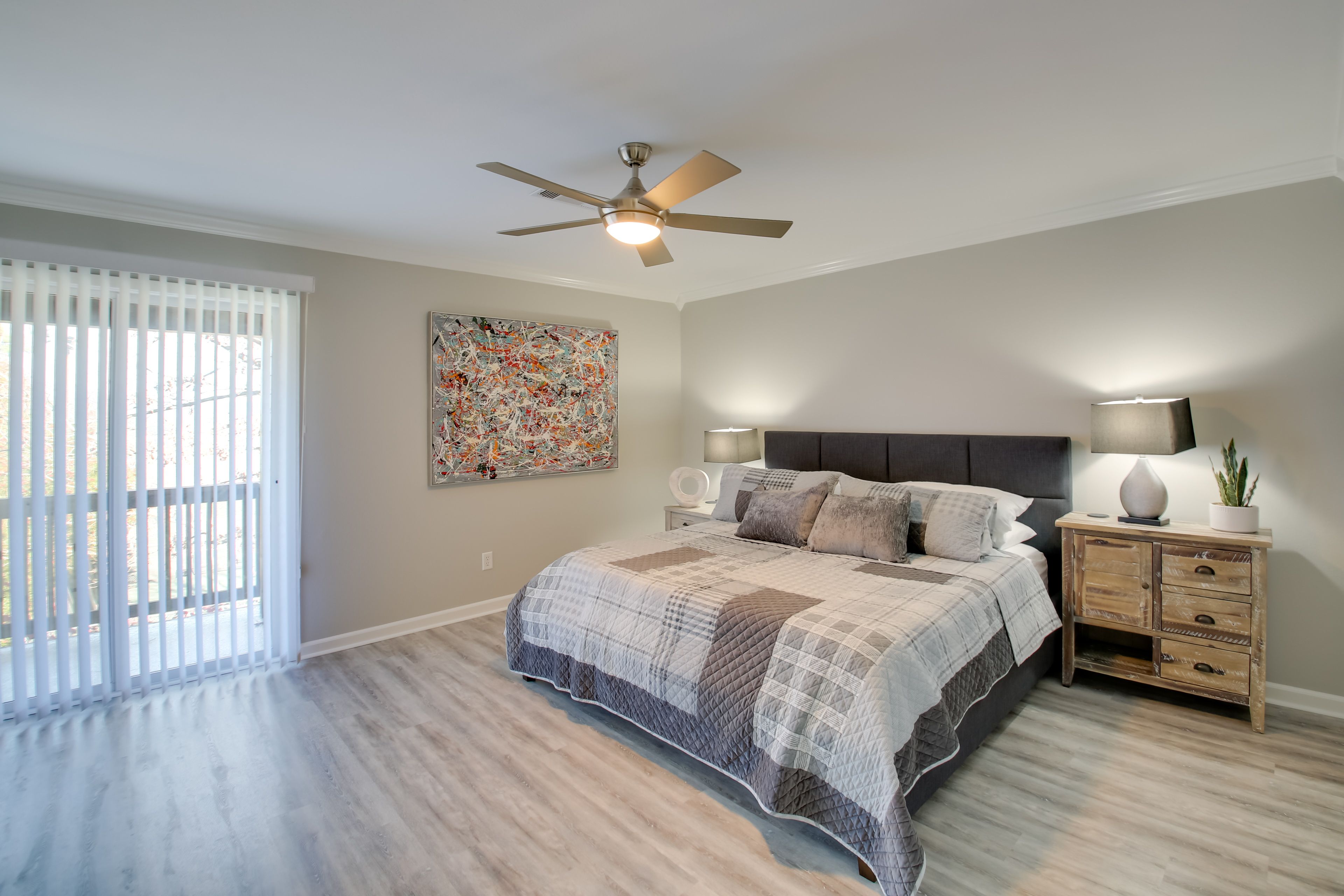 Bedroom 1 | King Bed | Balcony Access | En-Suite Bathroom
