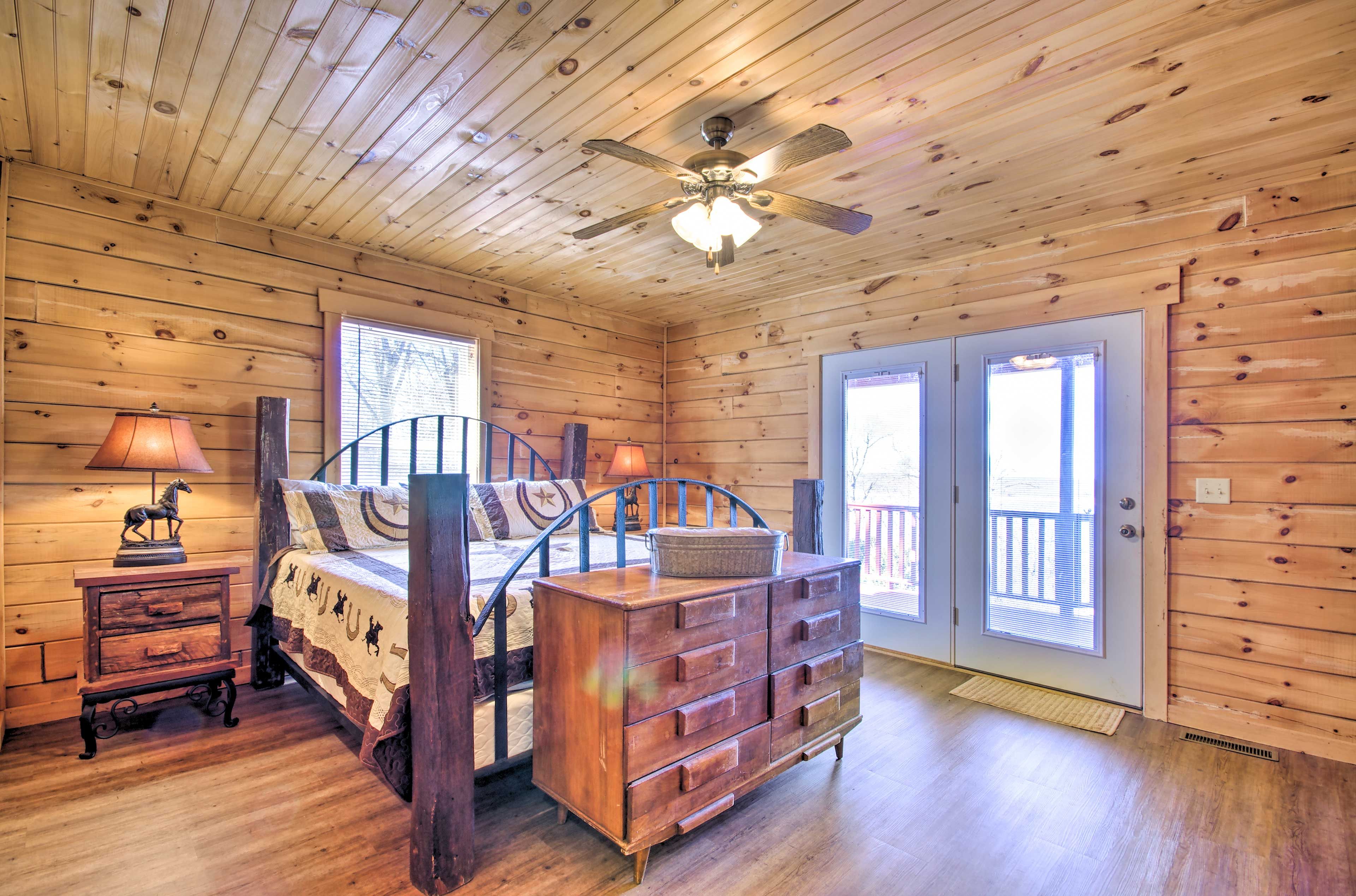 Bedroom 1 | King Bed | Balcony Access