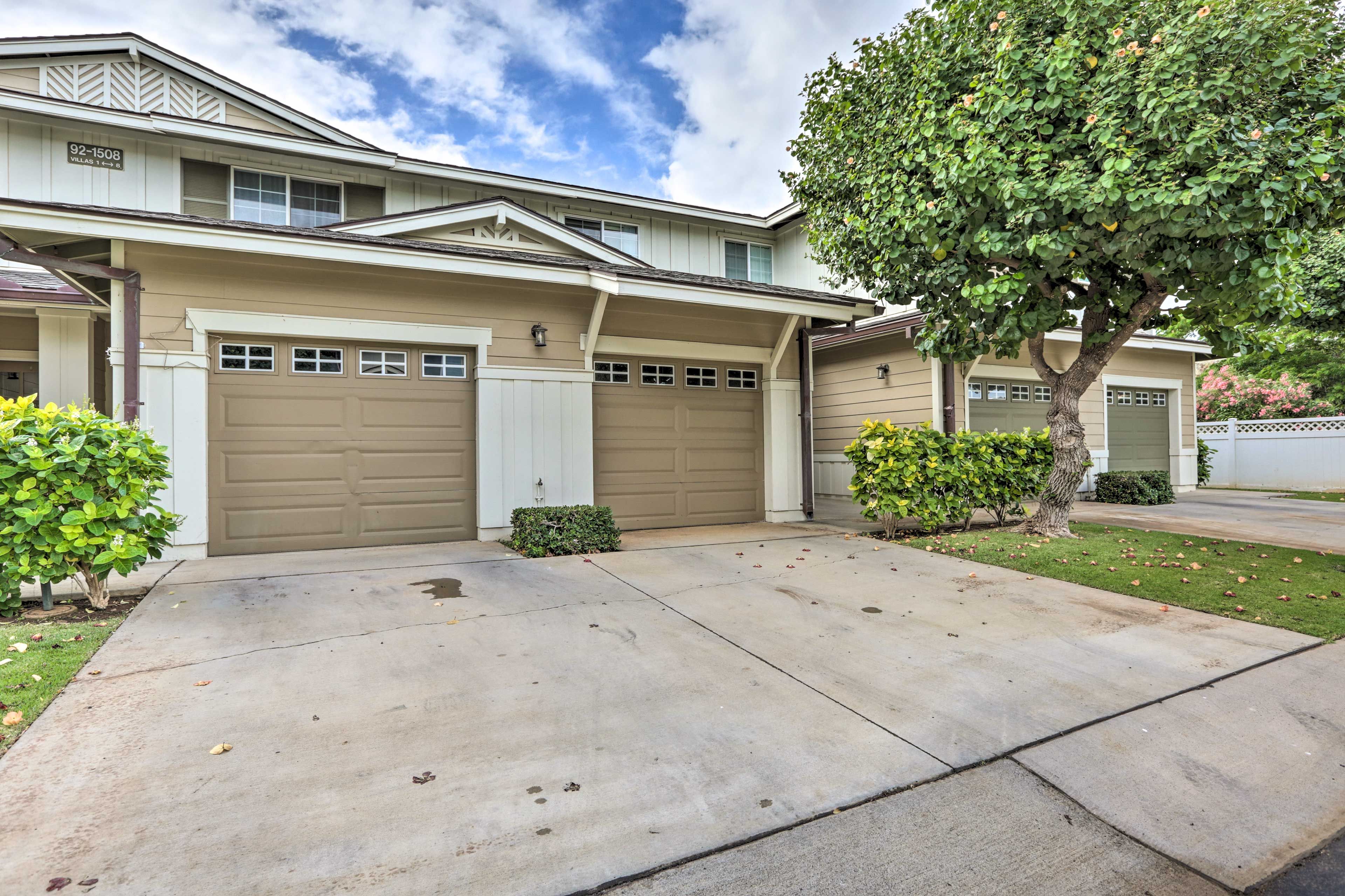 Home Exterior | Parking for 2 Vehicles