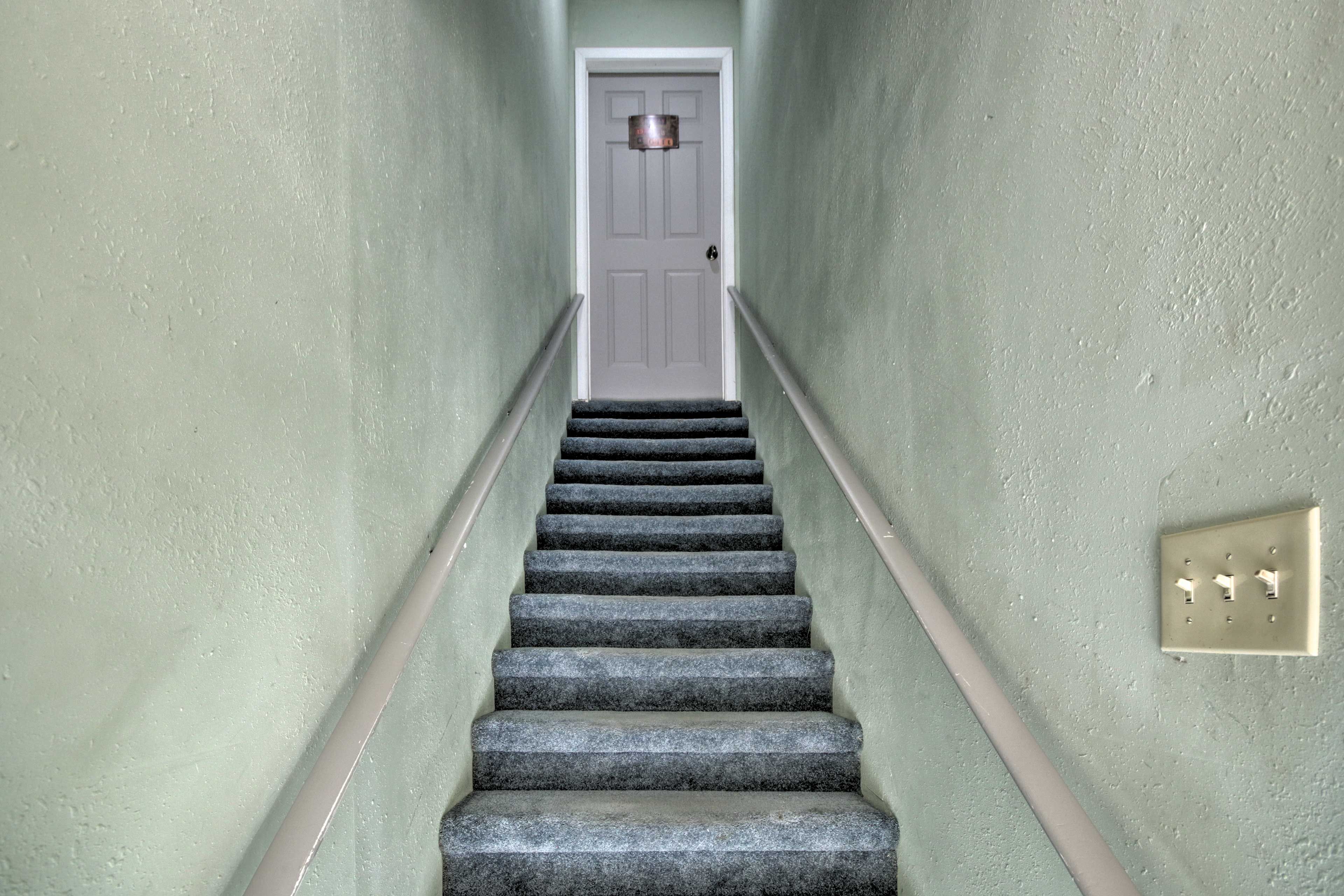 Exterior Space | Stairs Required