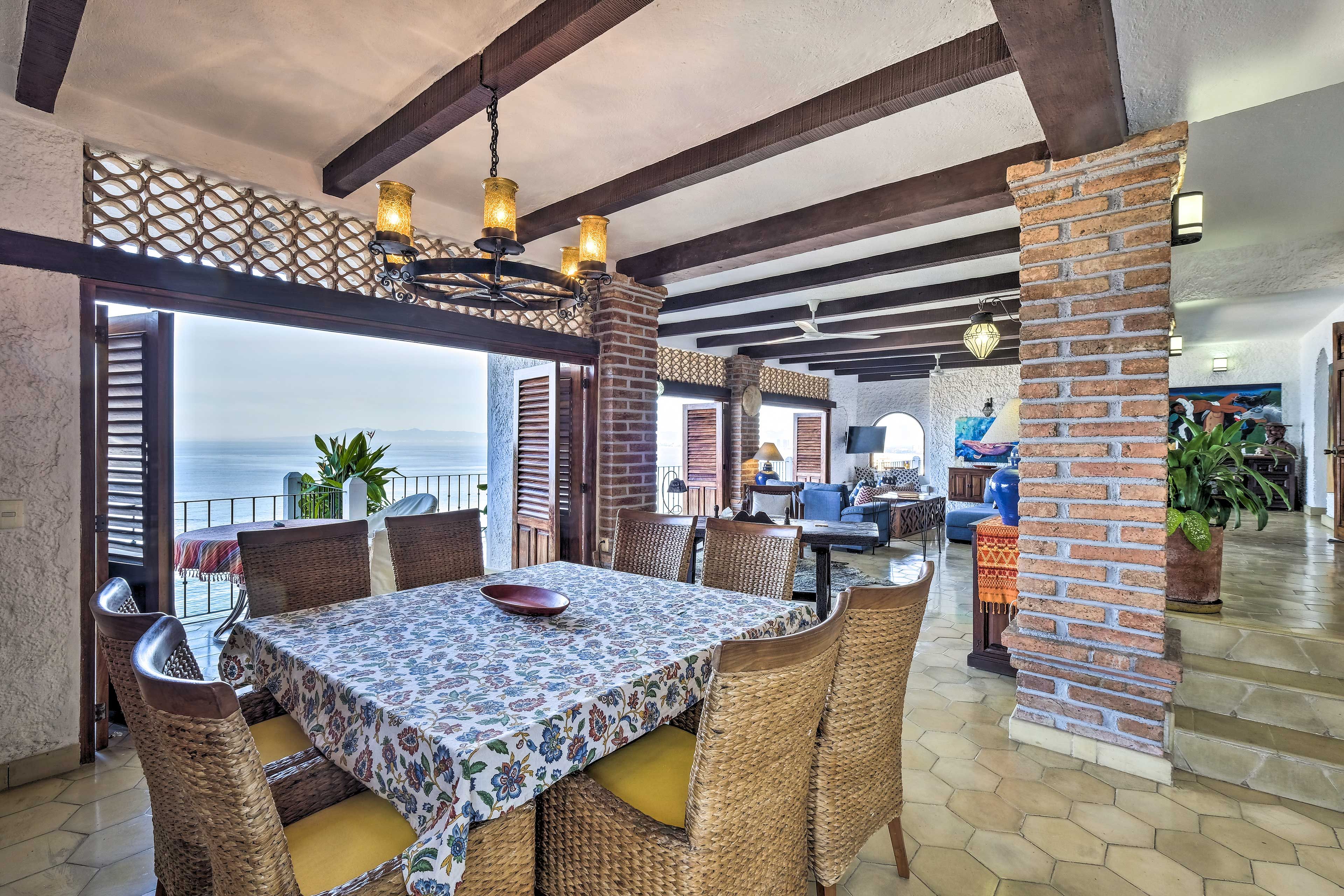 Dining Area | Flatware Provided