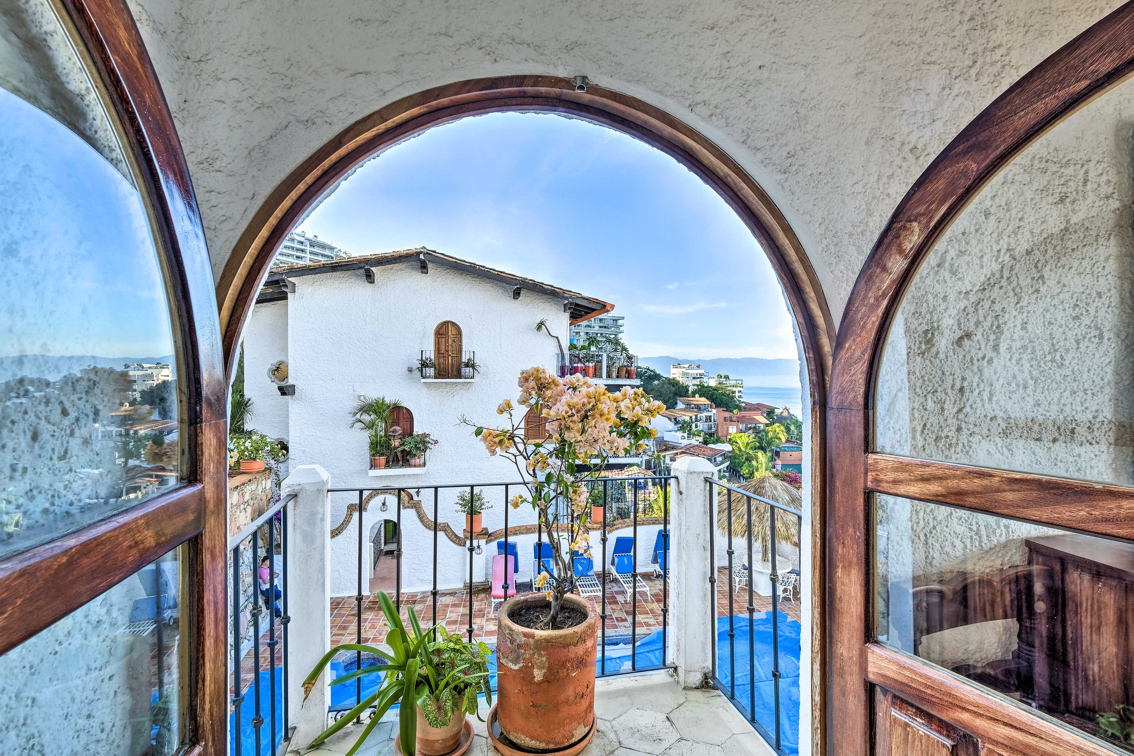 Balcony View off the Dining Room