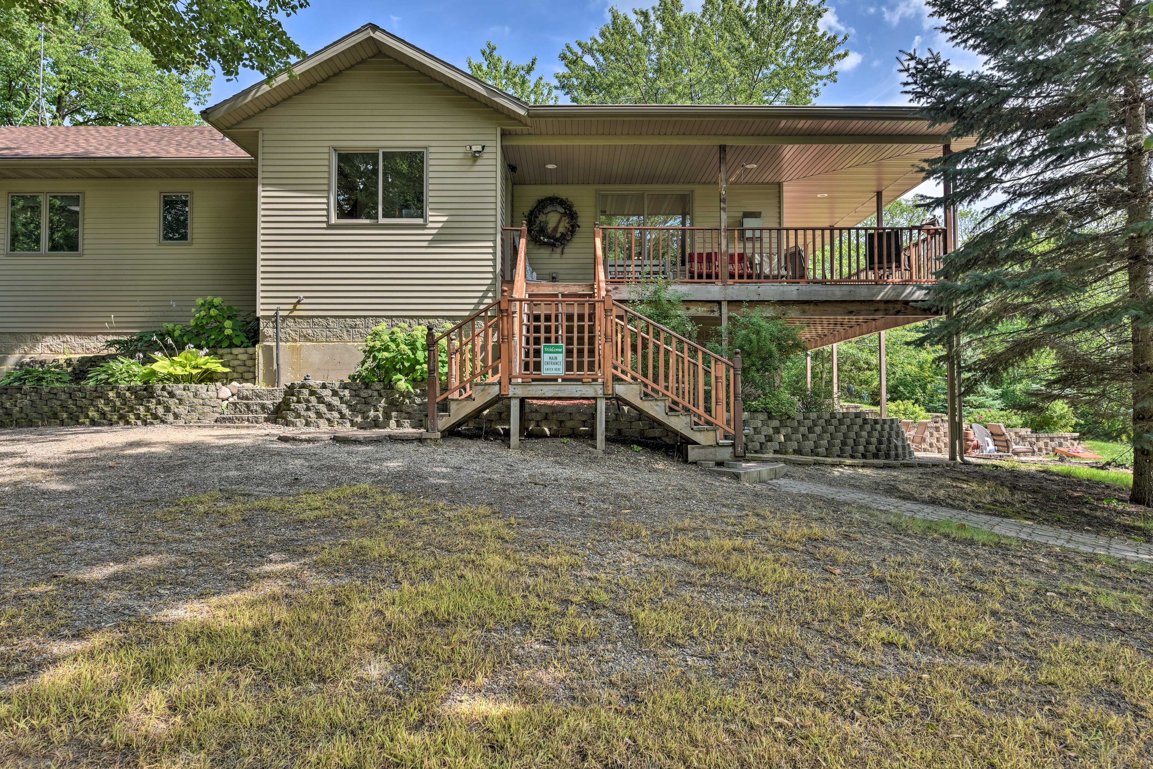Home Exterior | Stairs Required