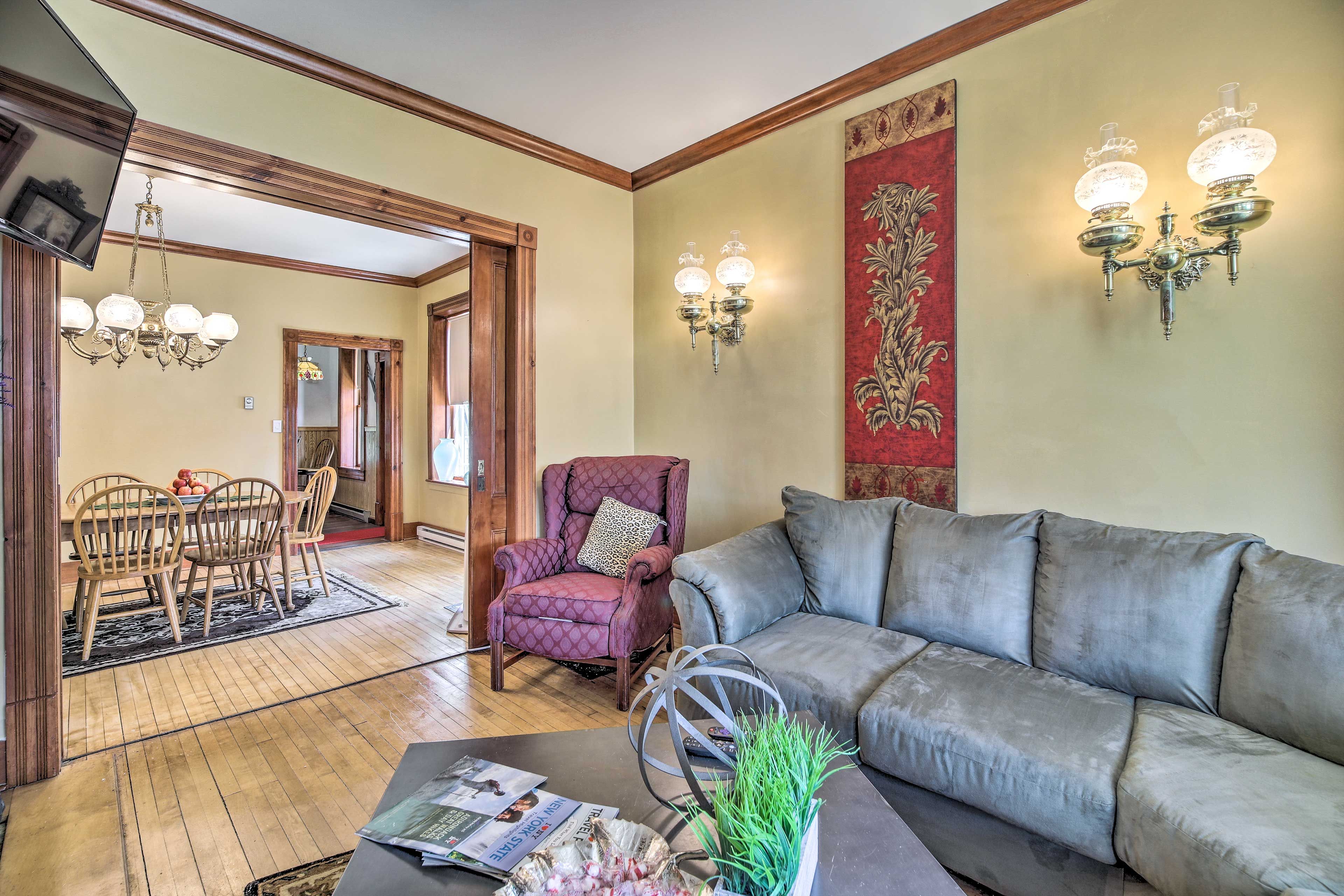Living Room | Ceiling Fans | Complimentary Toiletries