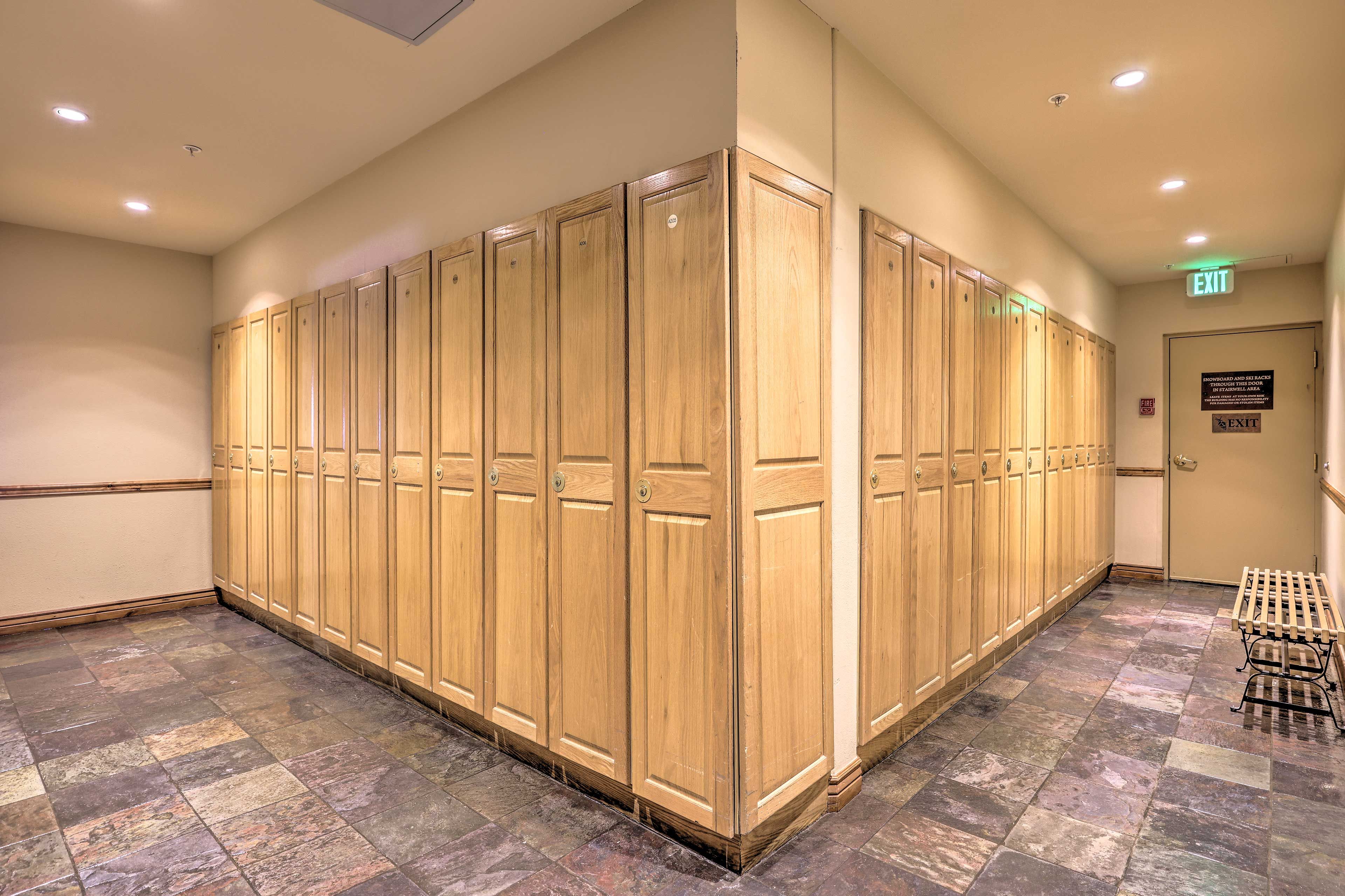 Townsend Place | Ski Lockers