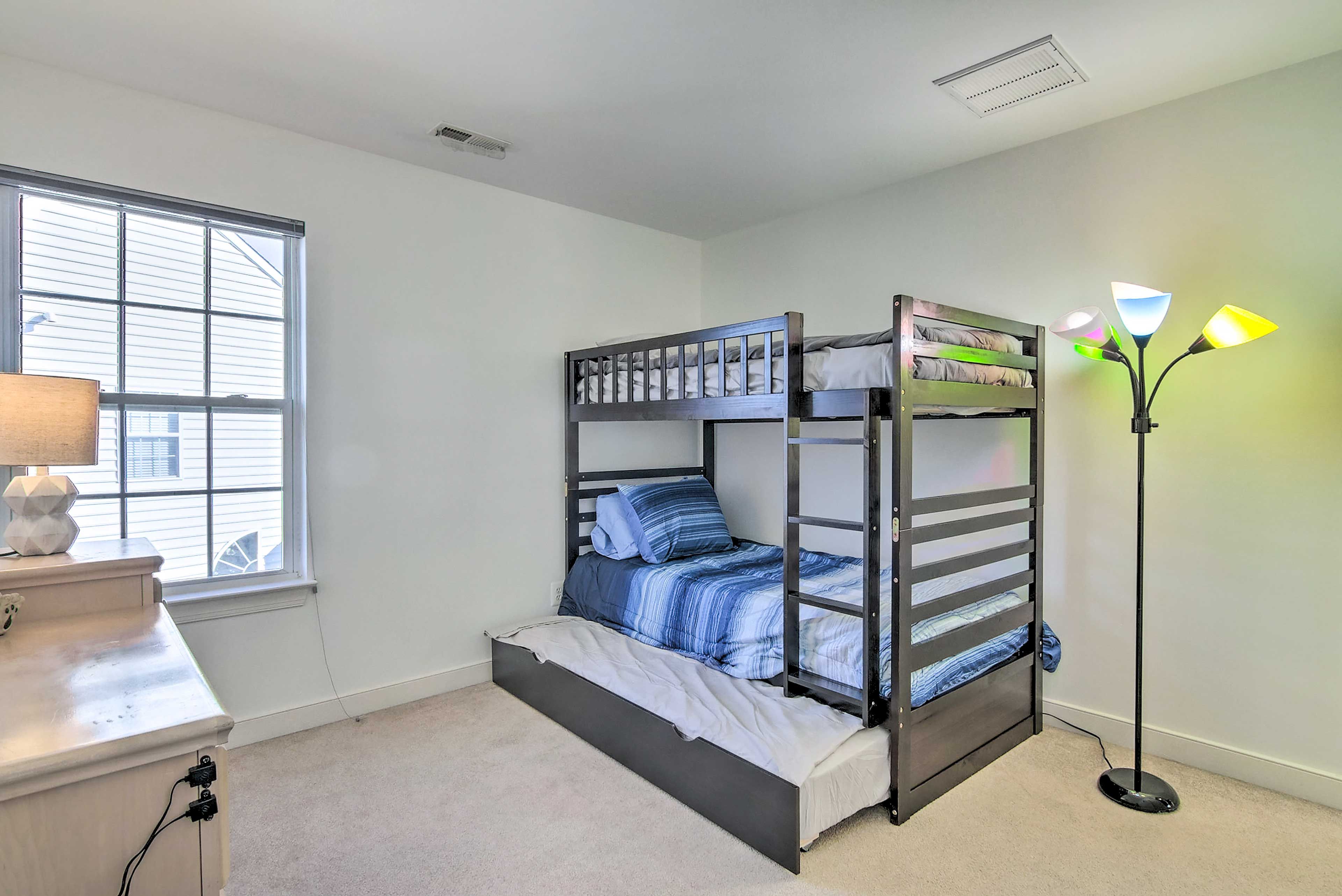 Bedroom 4 | 2nd Floor | Twin Bunk Bed  | Twin Bed (Not Pictured)