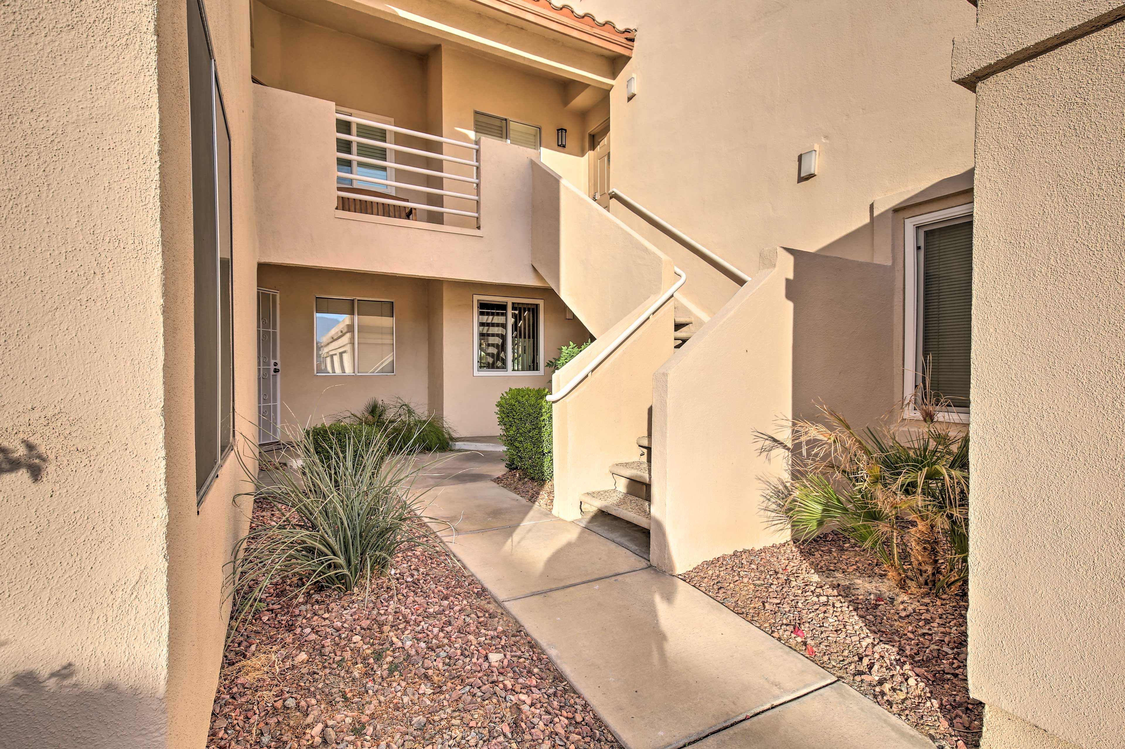 Condo Entrance | 2nd Floor | Steps Required