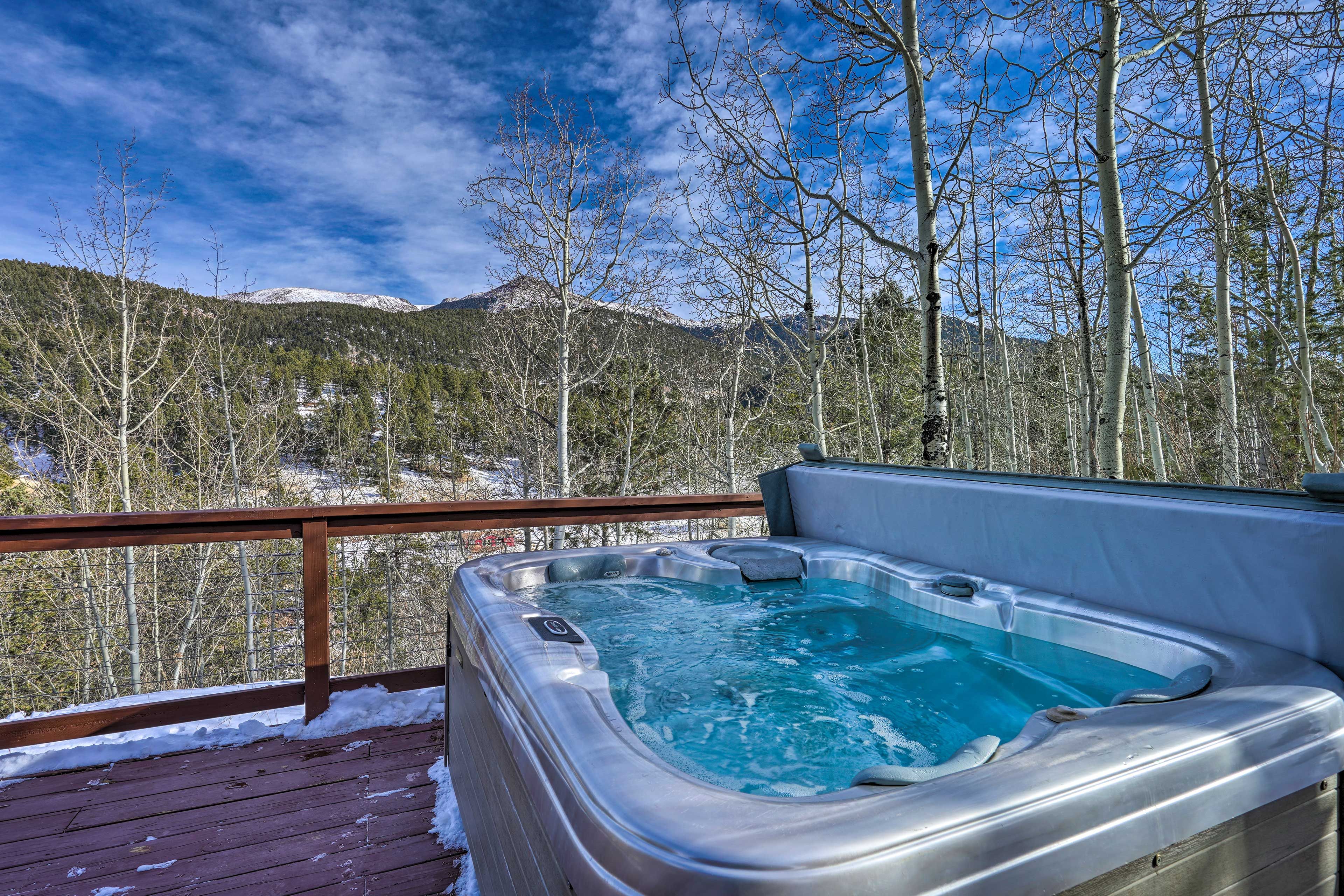 Private Deck | Mountain Views
