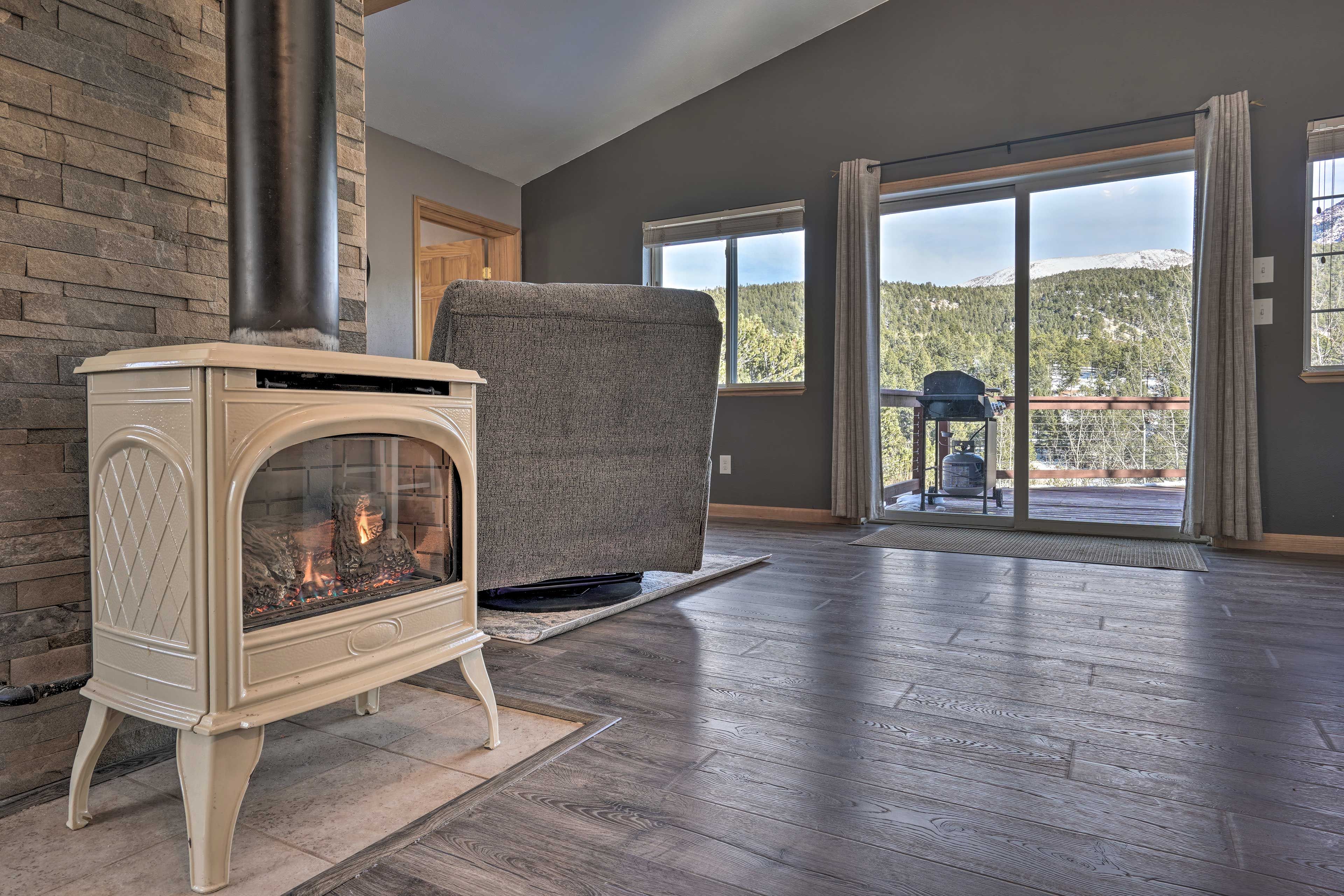 Living Room | Gas Fireplace