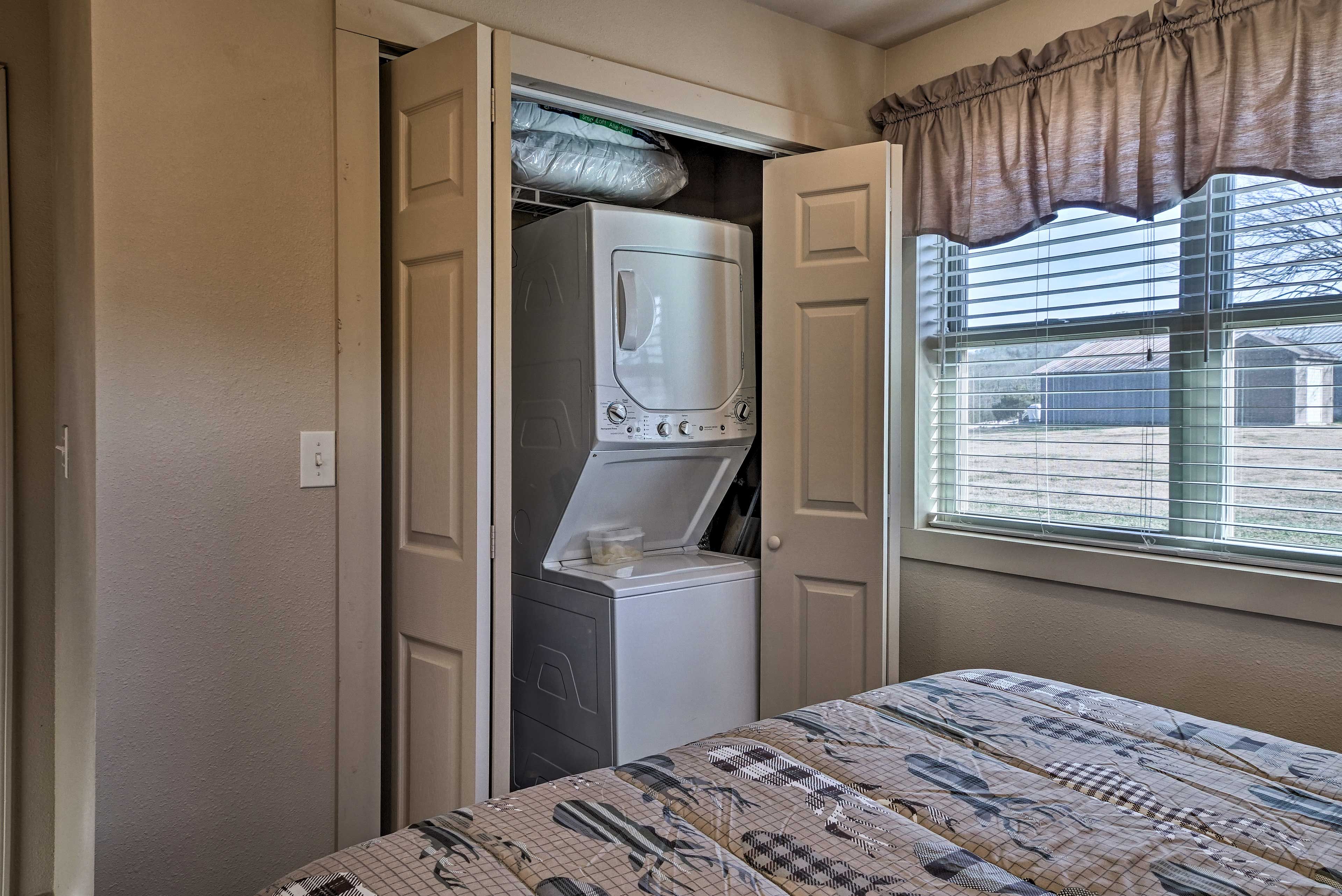 Laundry In Bedroom 1