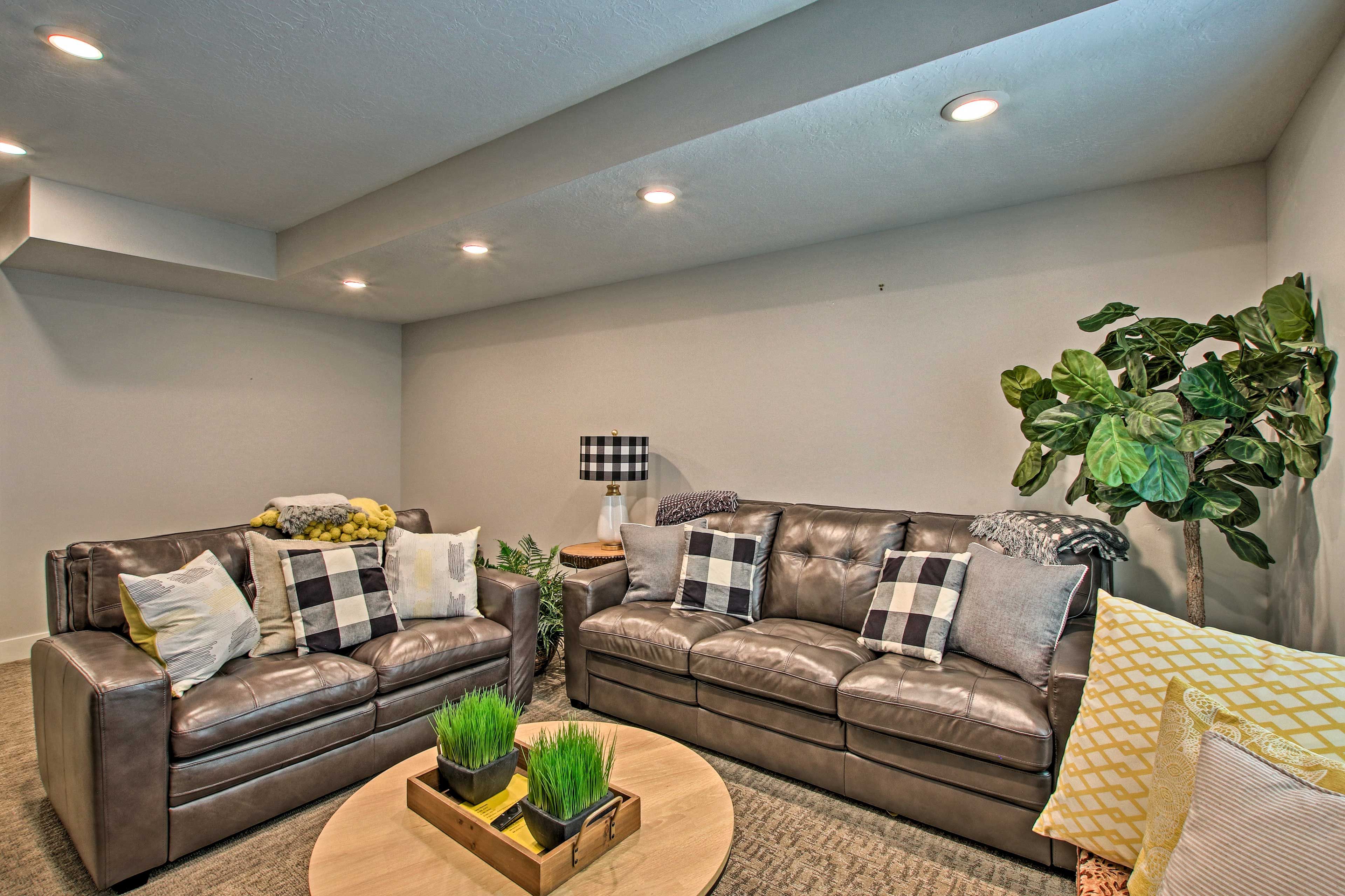 Lower-Level Living Area
