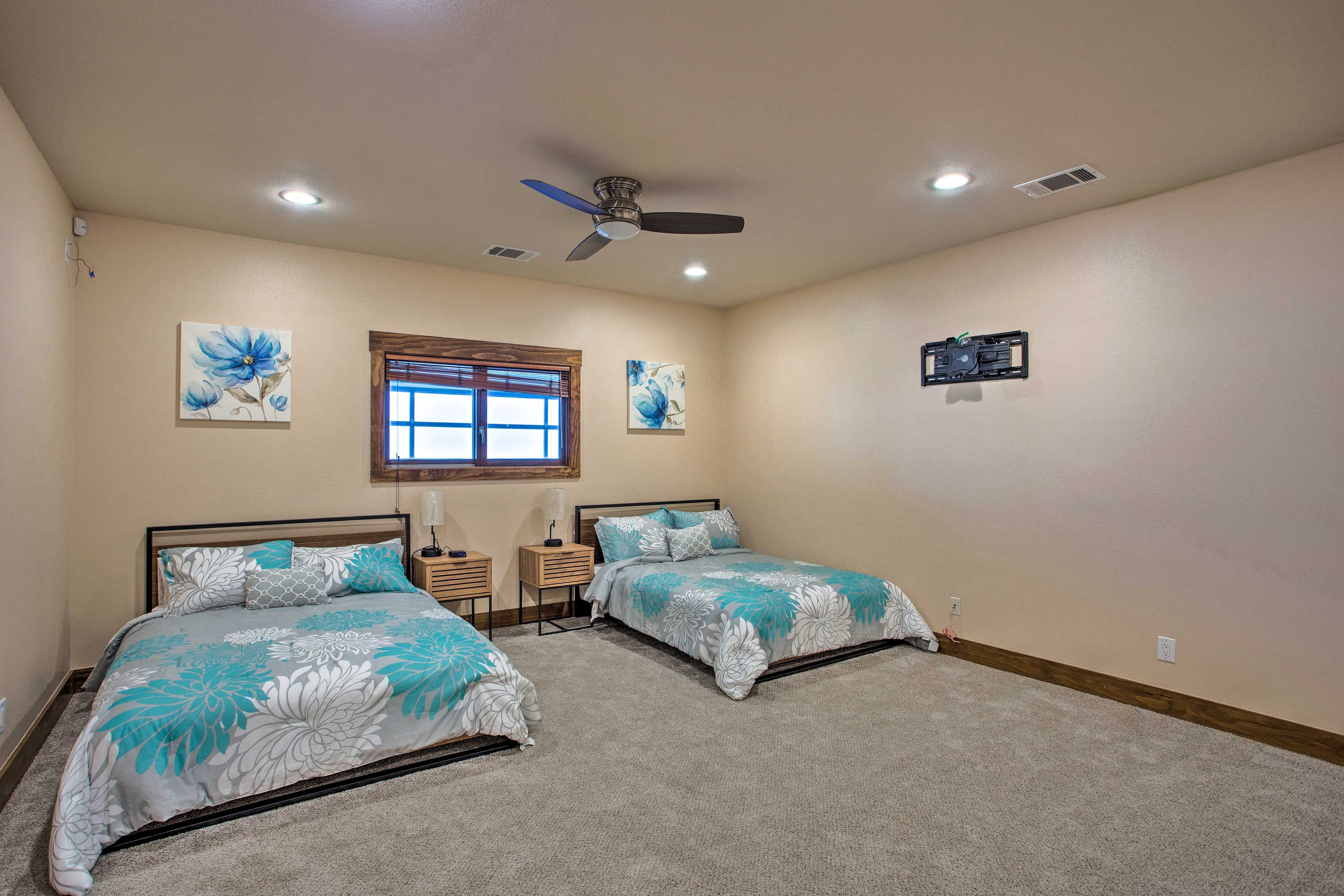 Bedroom 2 | 2 Queen Beds | Linens Provided
