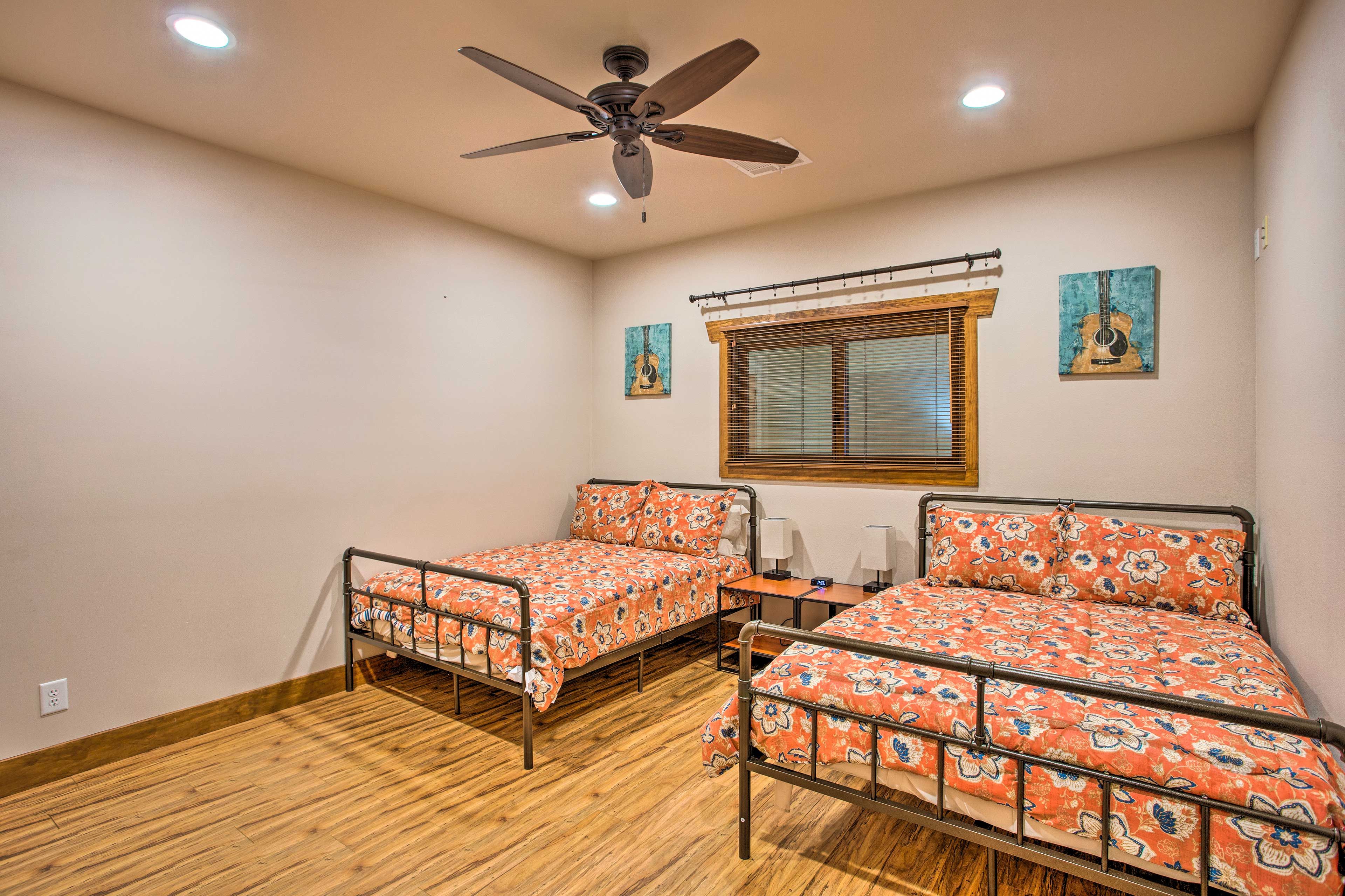 Bedroom 3 | 2 Full Beds | Linens Provided