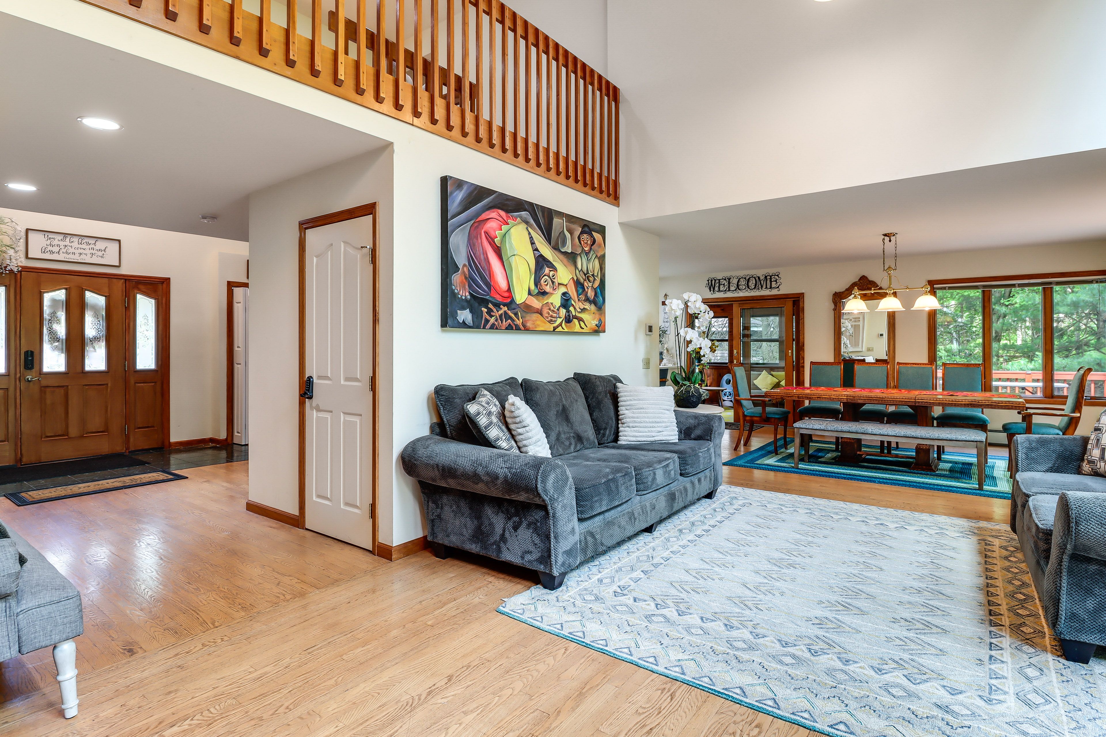Living Room | 1st Floor | Gas Fireplace