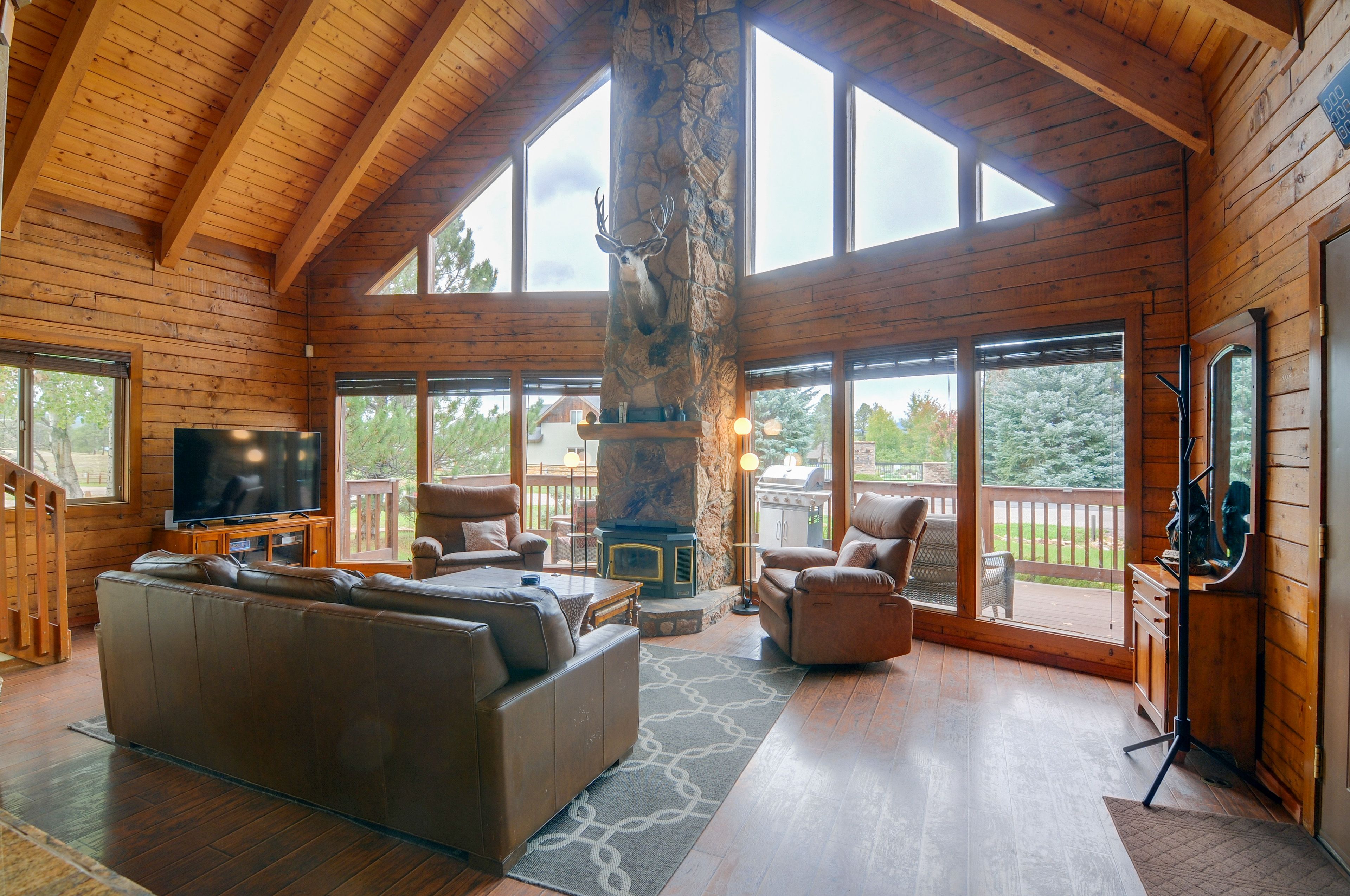 Pagosa Springs Vacation Rental | 3BR | 2.5BA | 1,358 Sq Ft | 2 Stories