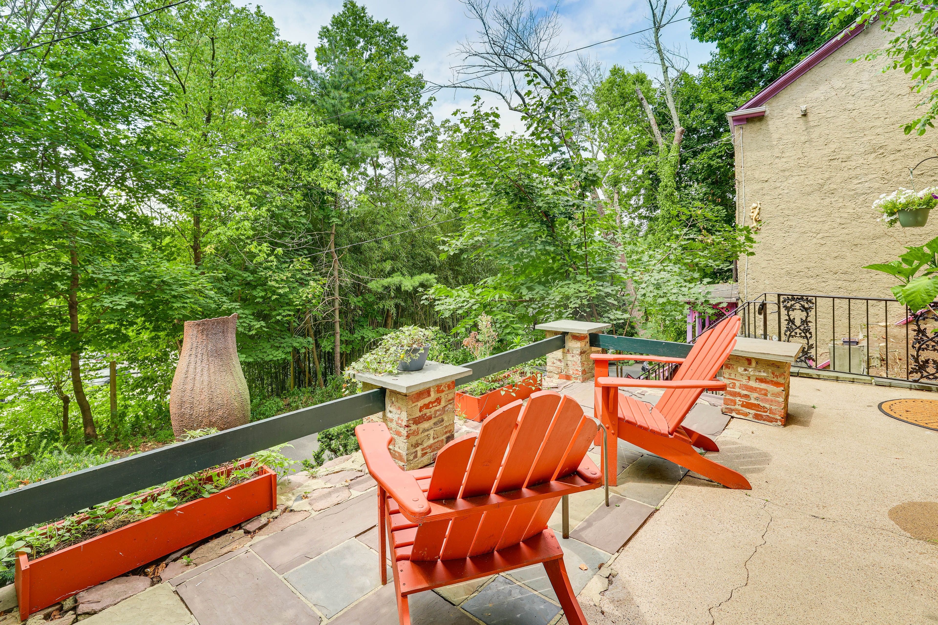 Exterior Space | Stairs Required
