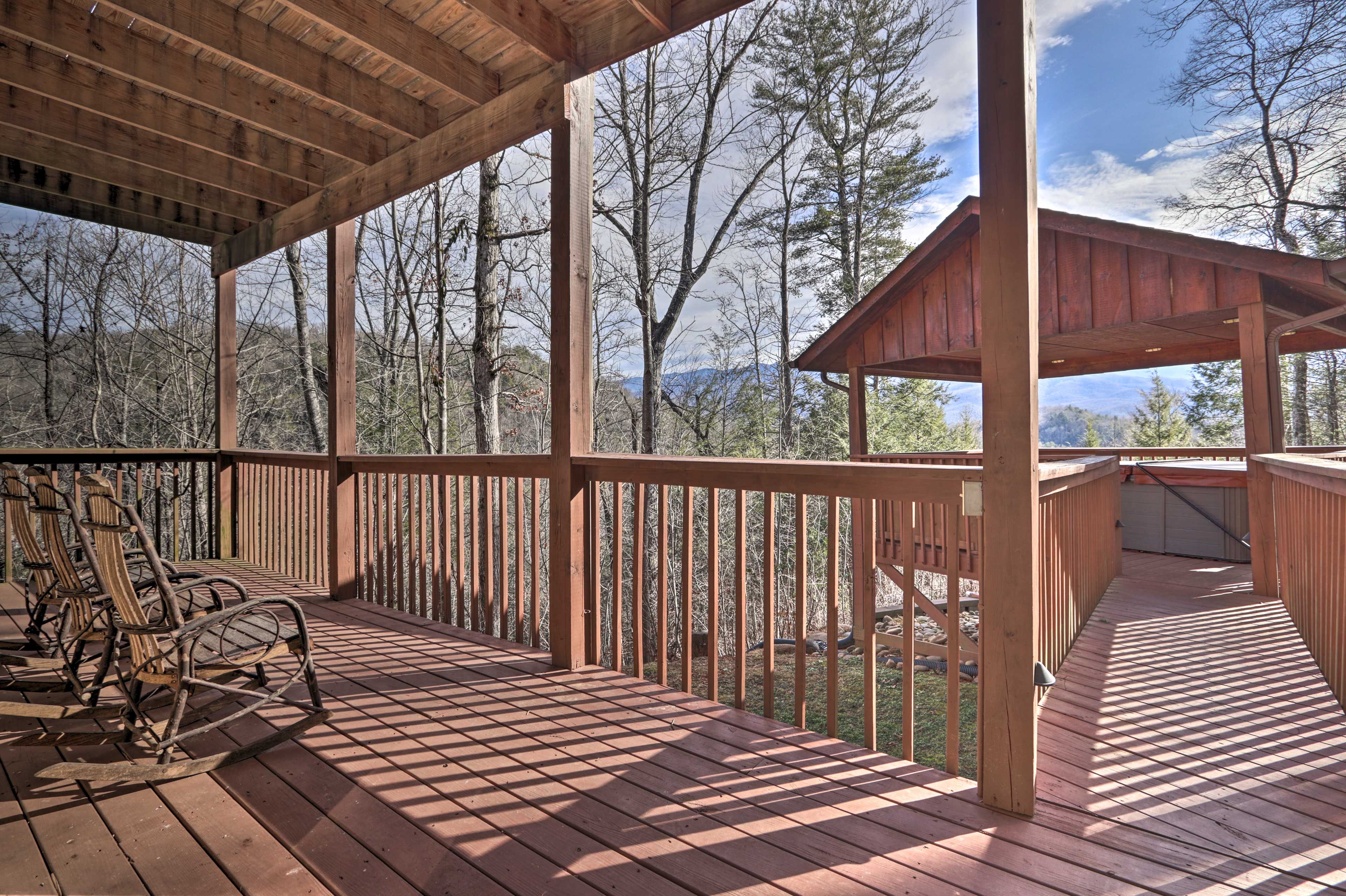 Back Porch | Access via Lower Floor