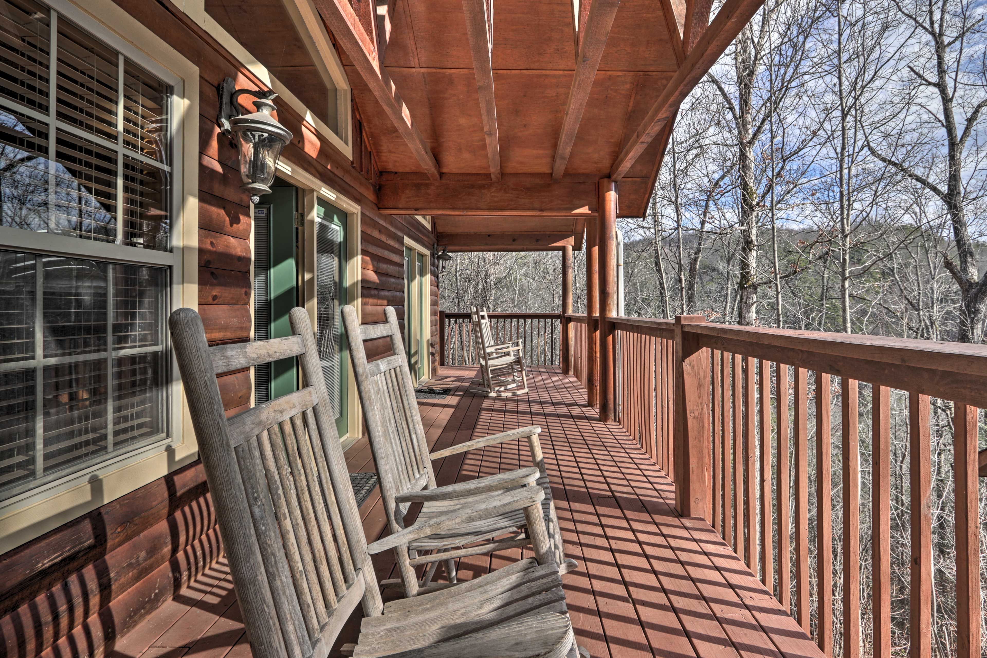 Covered Deck | Access via Main Floor