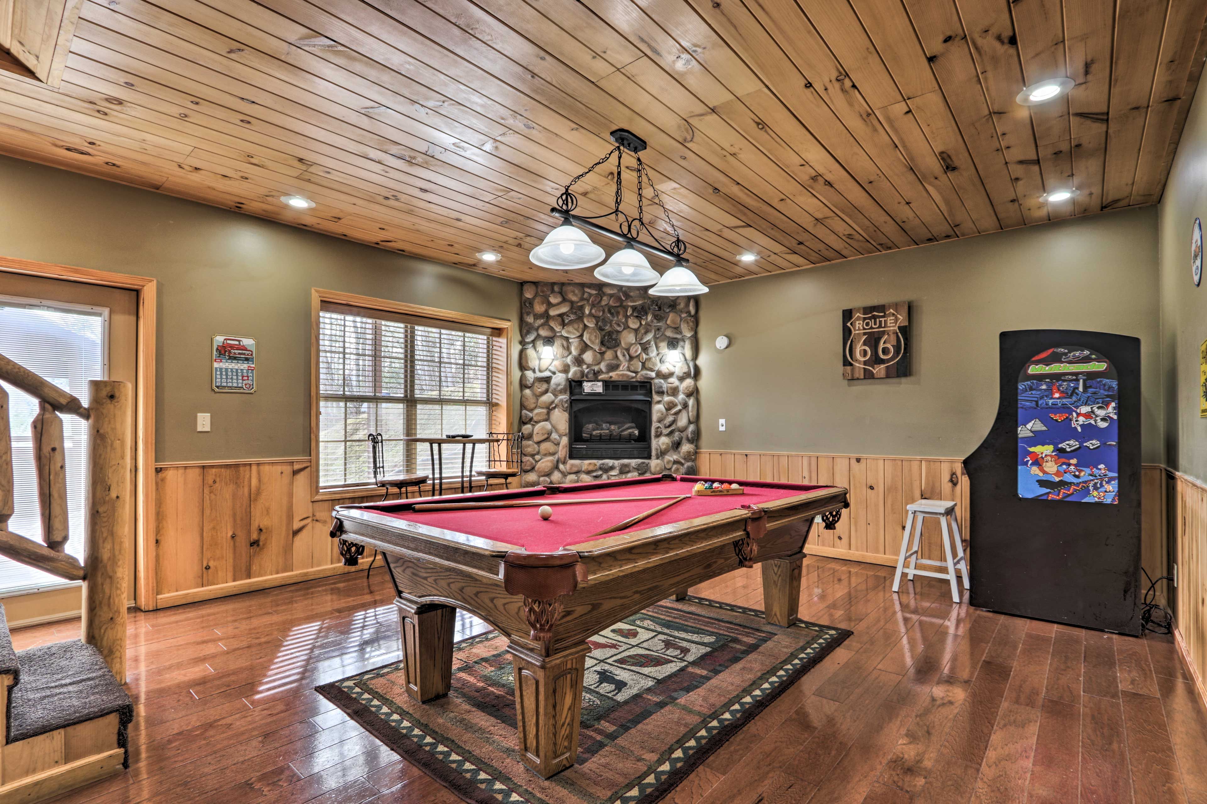 Game Room | Ground Floor | Gas Fireplace