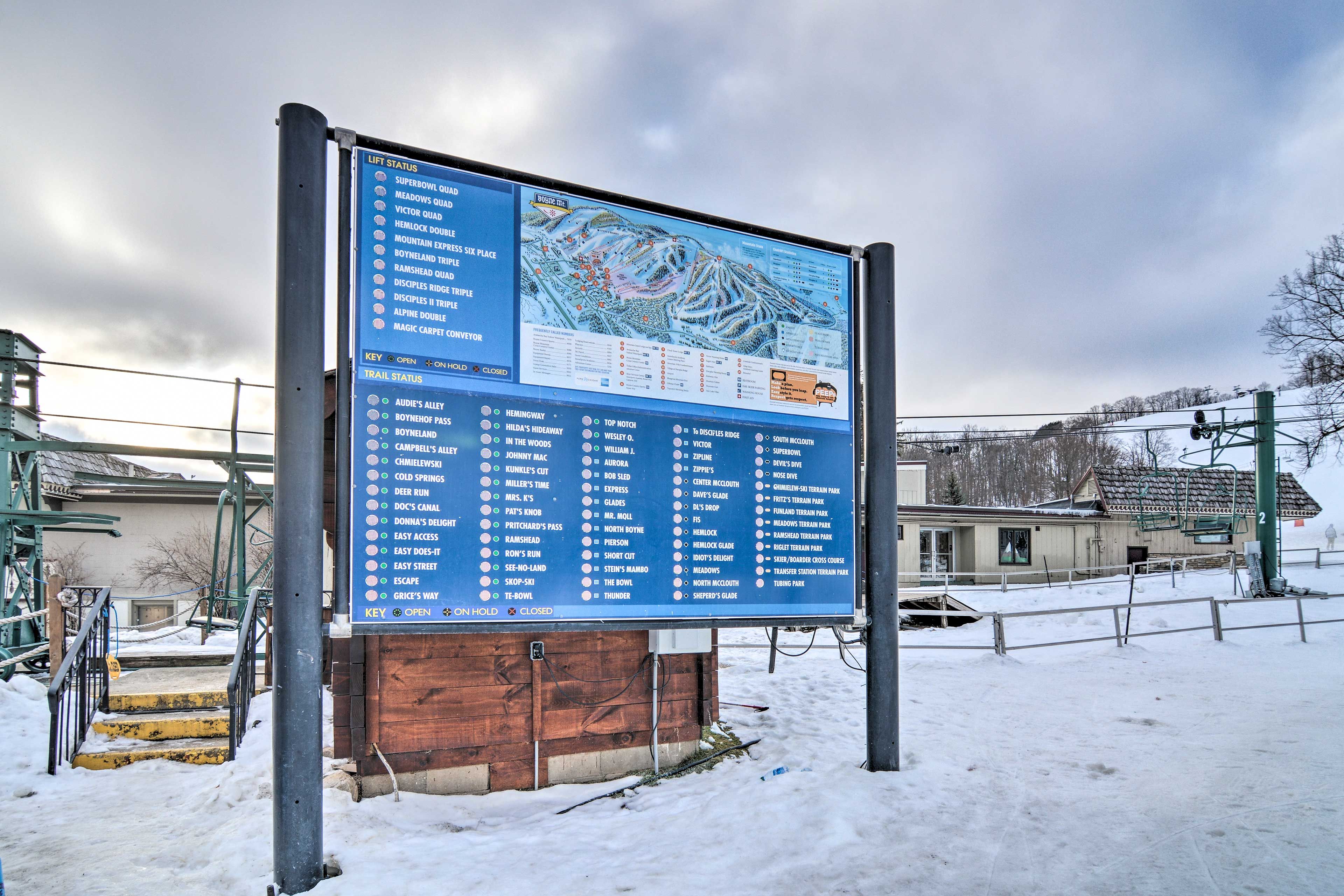 Ski Map