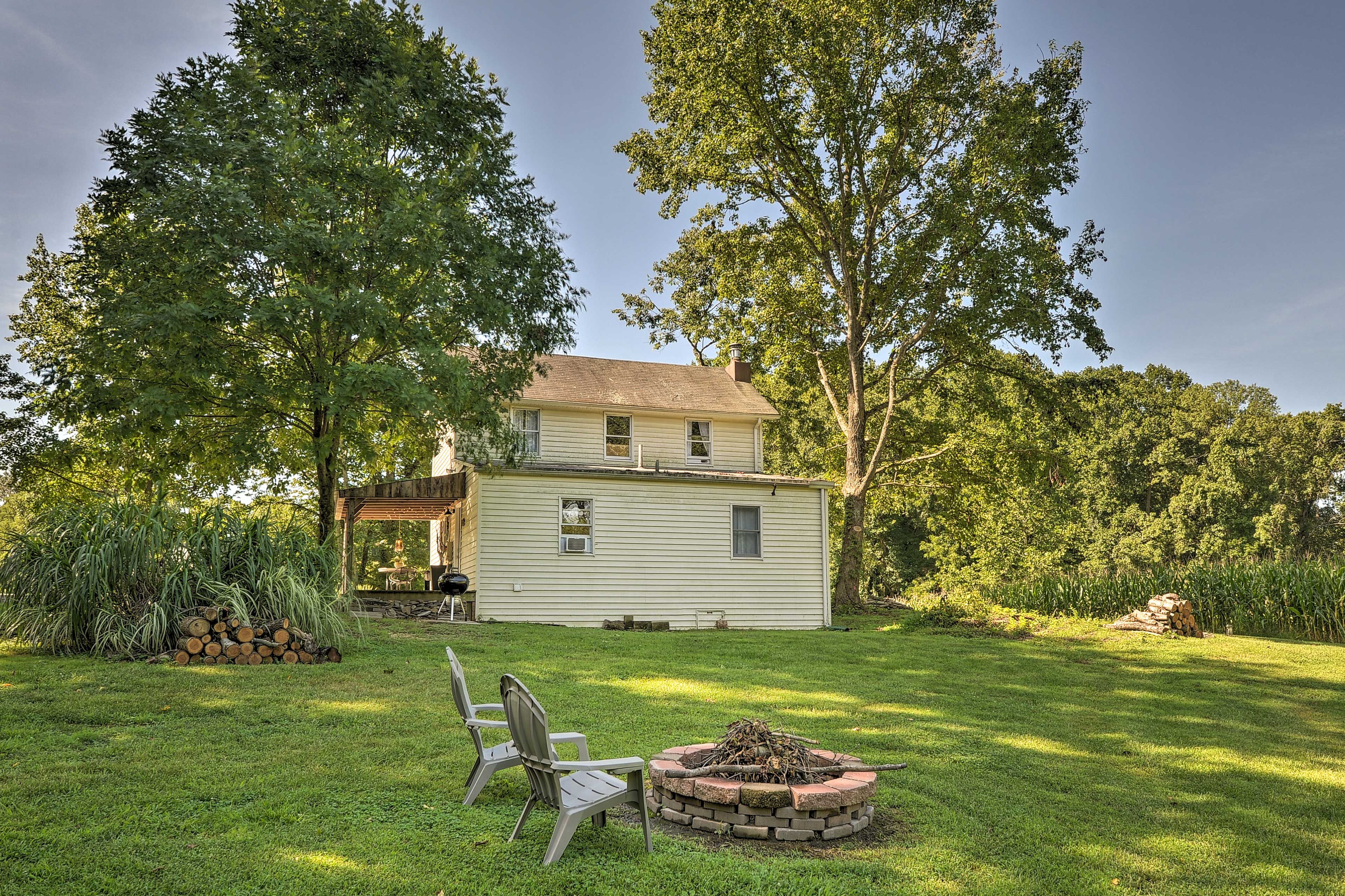 House Exterior | Fire Pit | Homeowner Lives On Same Lot (No Shared Spaces)