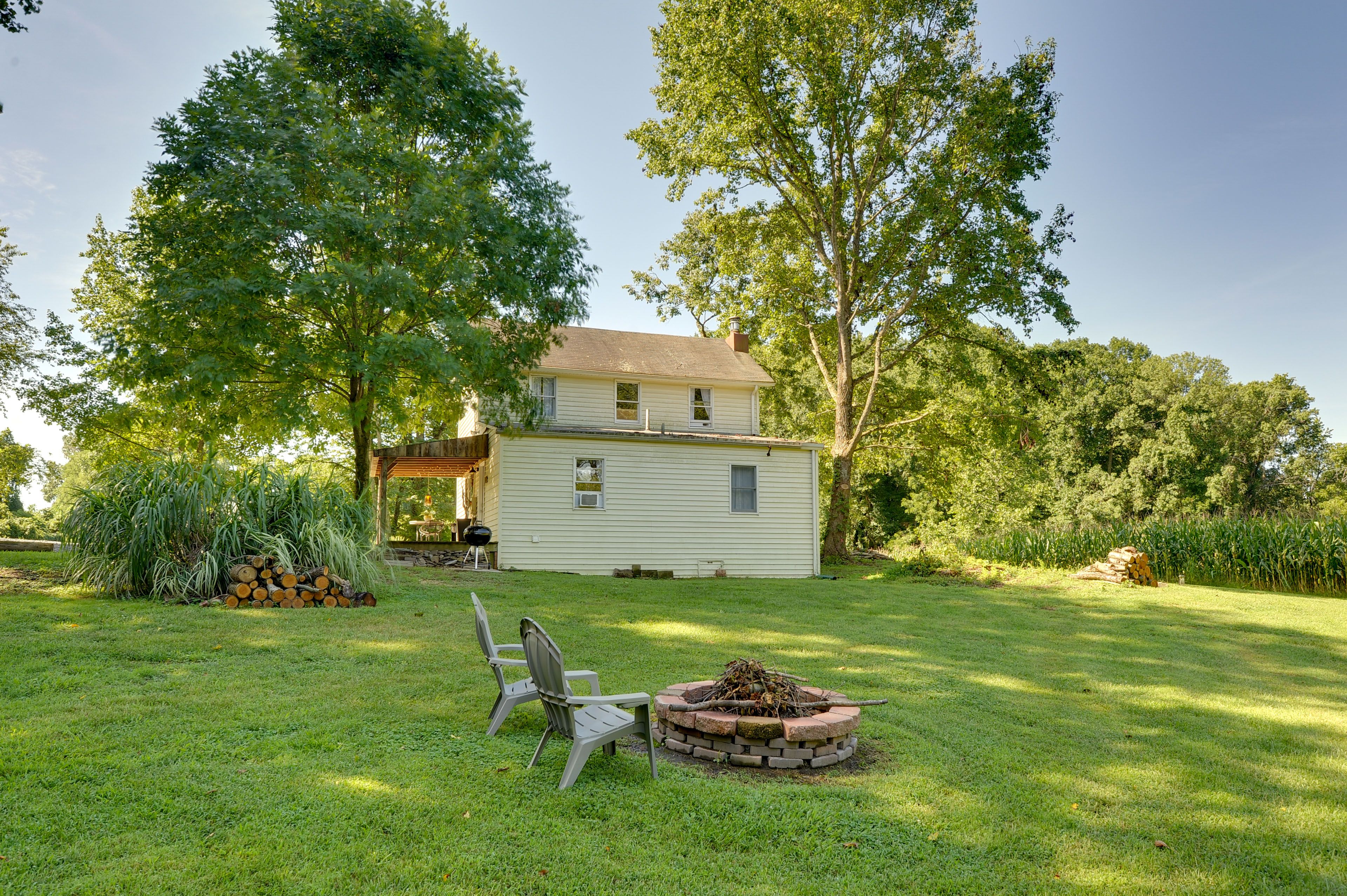 House Exterior | Fire Pit | Homeowner Lives On Same Lot (No Shared Spaces)