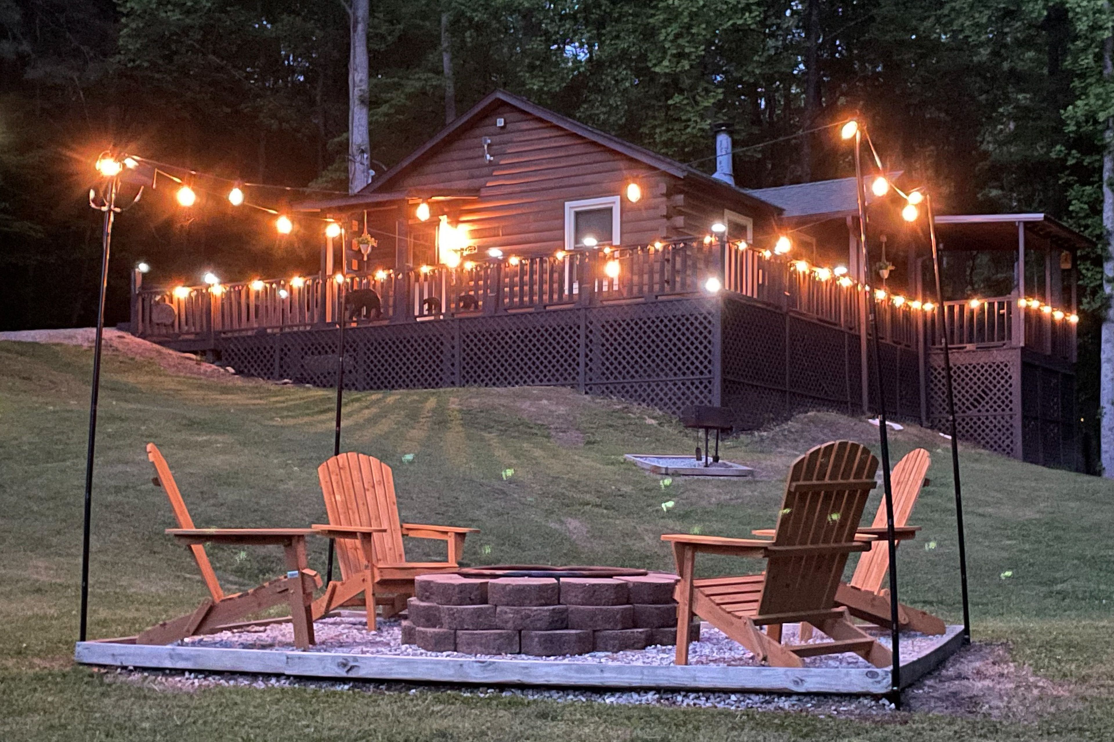 Cosby Vacation Rental | 2BR | 1BA | Single-Story Cabin | 816 Sq Ft