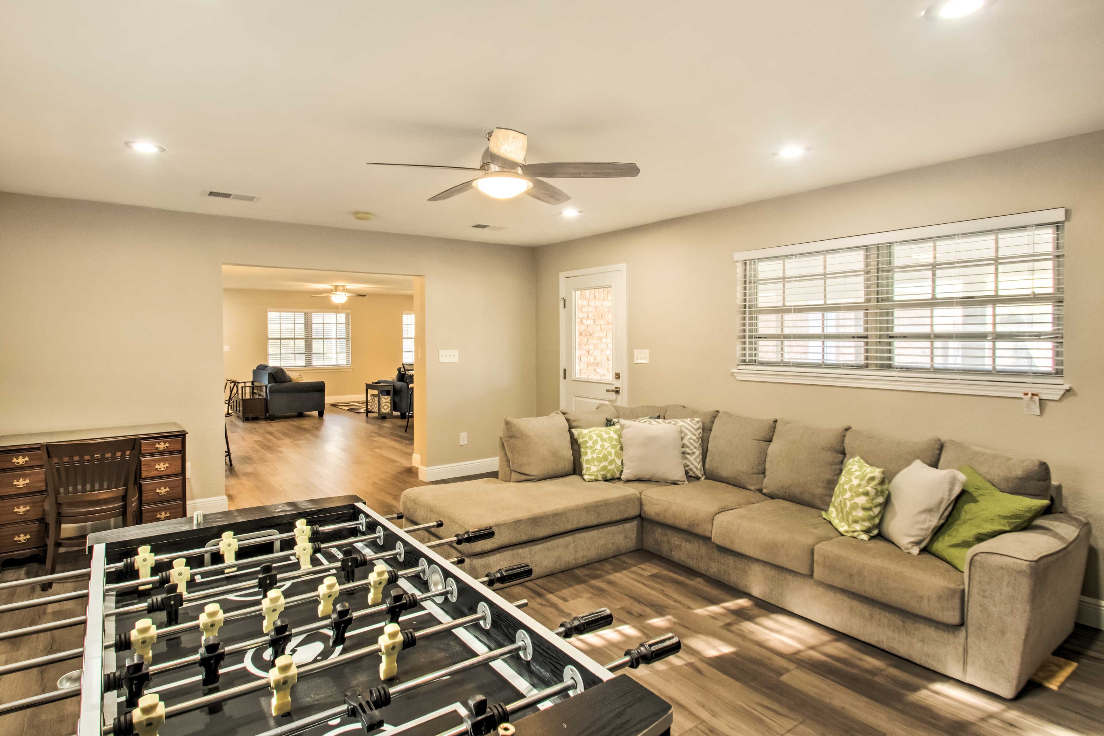 Game Room | Central Heating & Air Conditioning