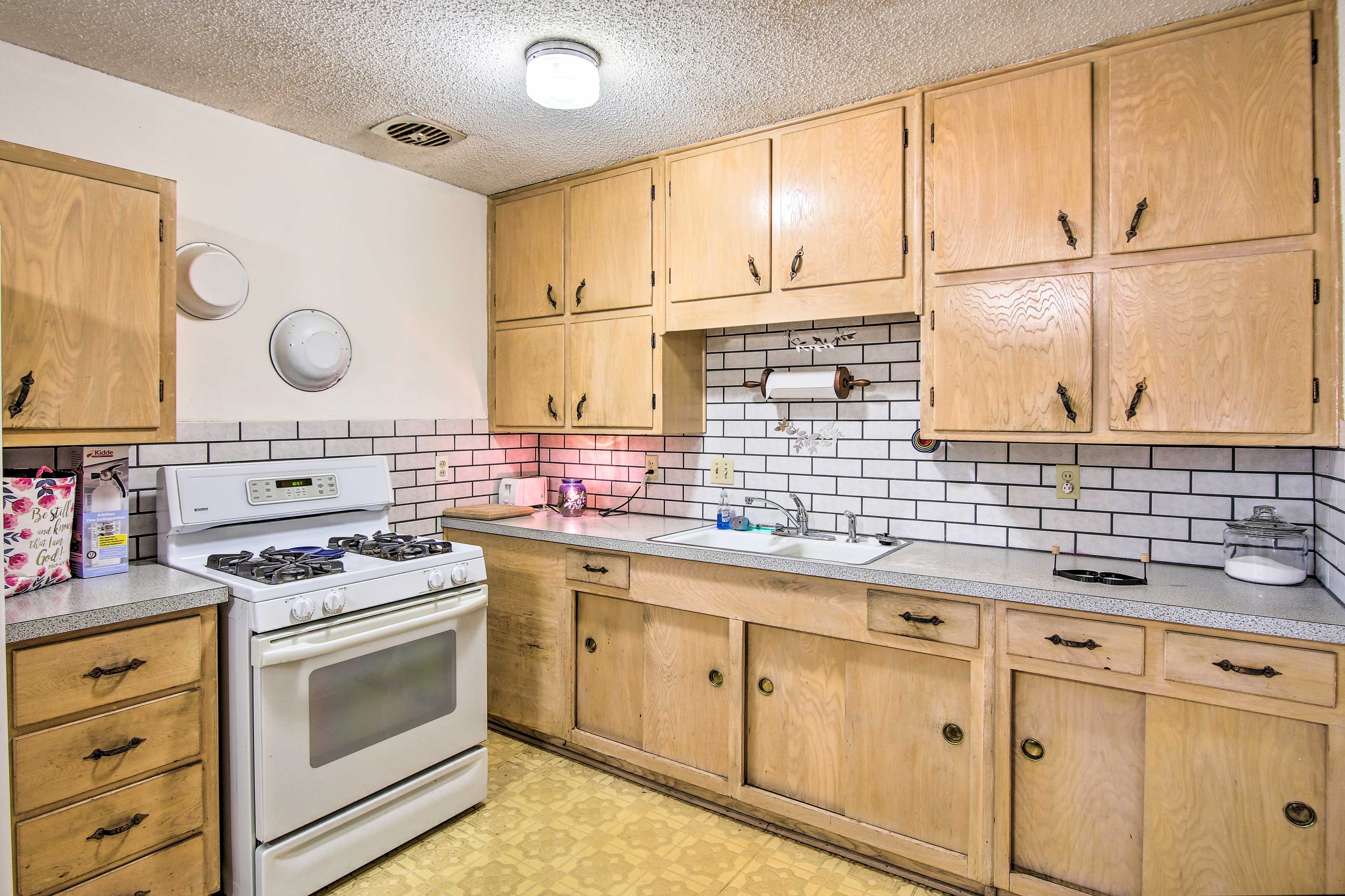 Well-Equipped Kitchen