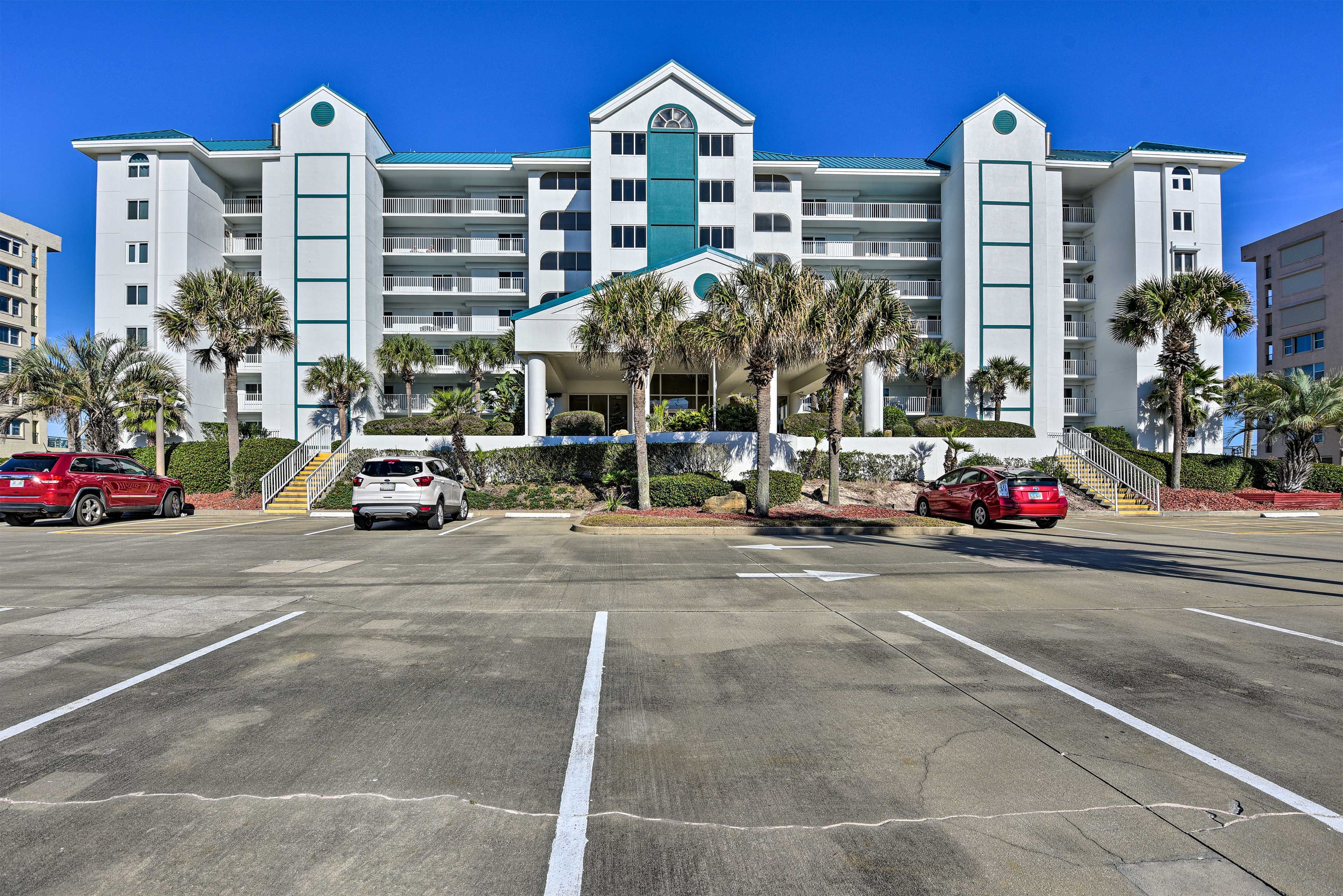 Condominium Exterior | Ample Parking Available