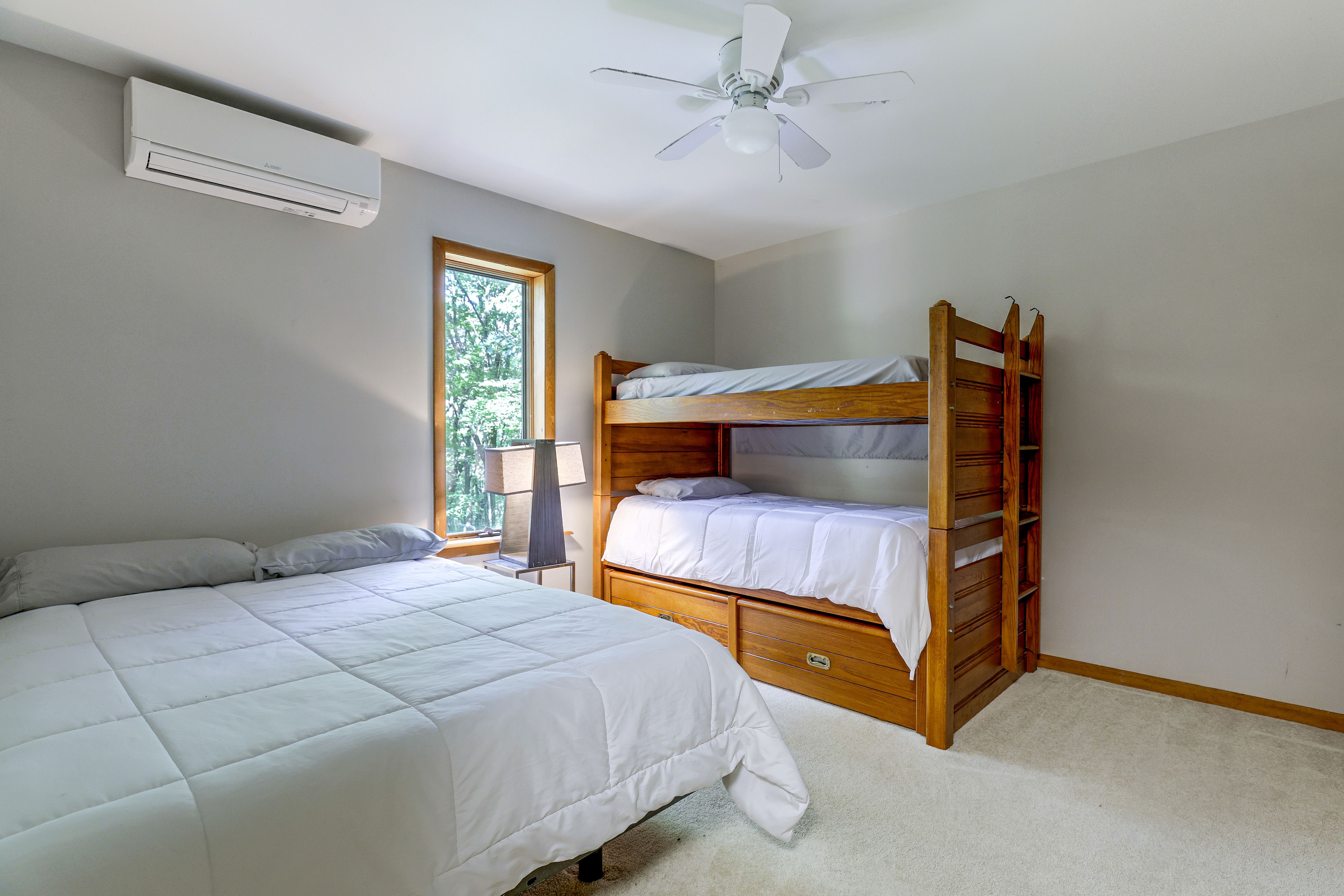 Bedroom 2 | Queen Bed | Twin Bunk Bed | 2nd Floor