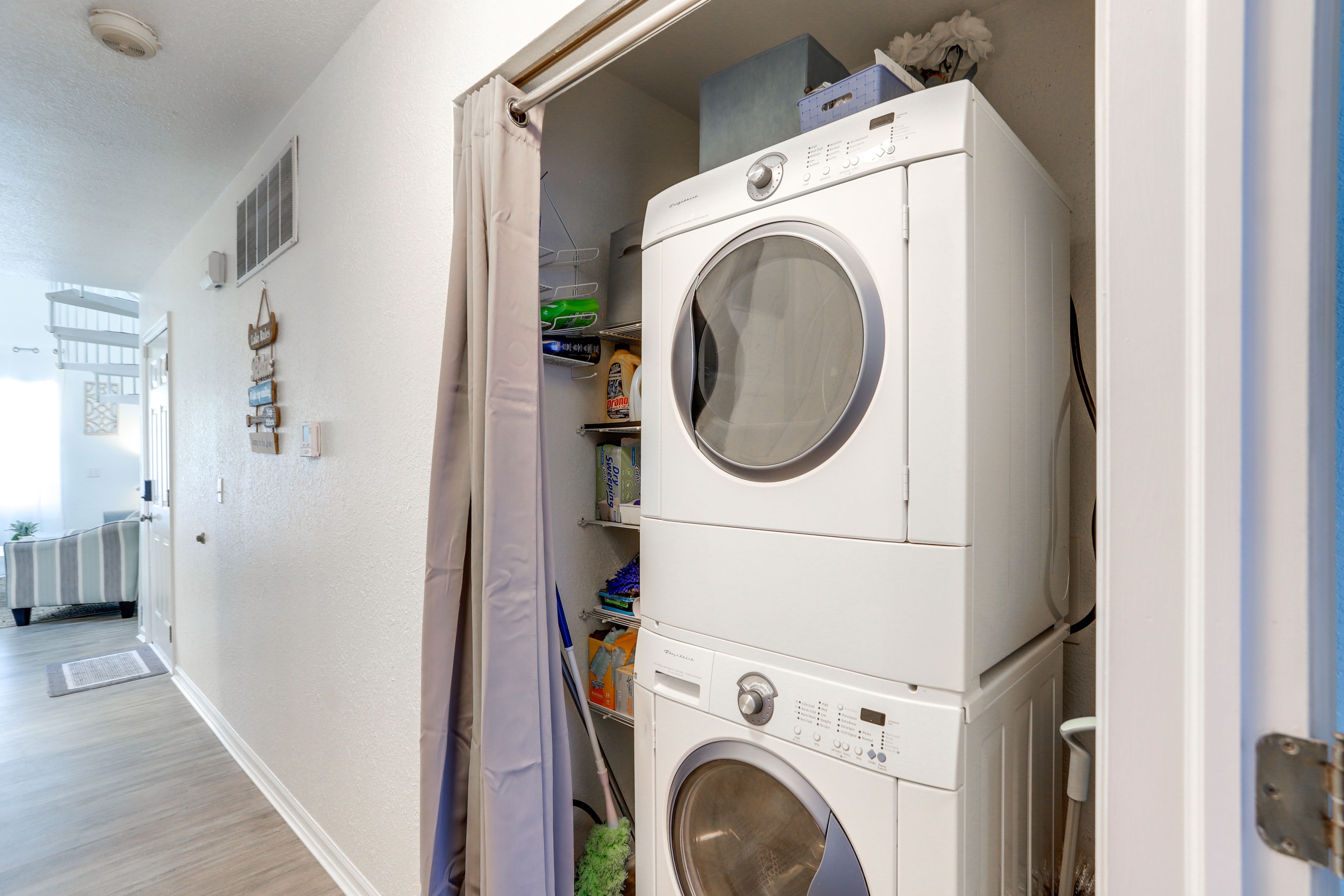 Laundry Closet | Cleaning Essentials