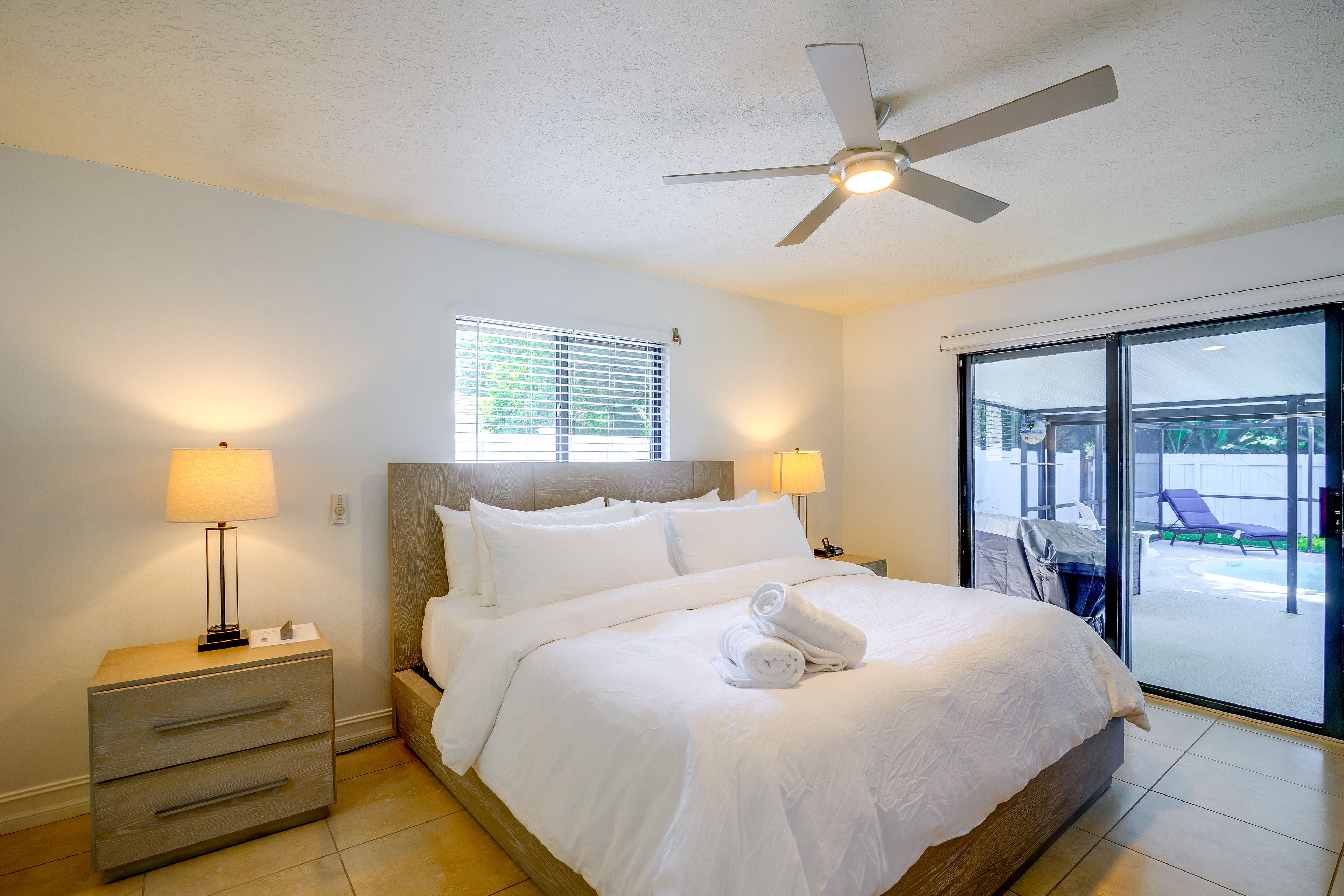 Bedroom 1 | King Bed | Smart TV