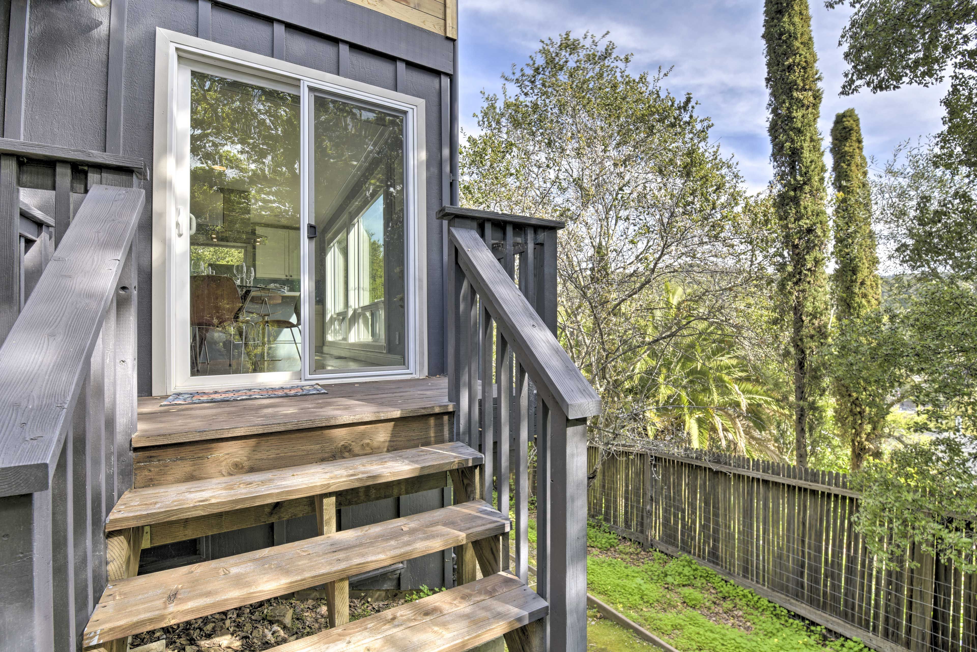 Sliding Door Entry