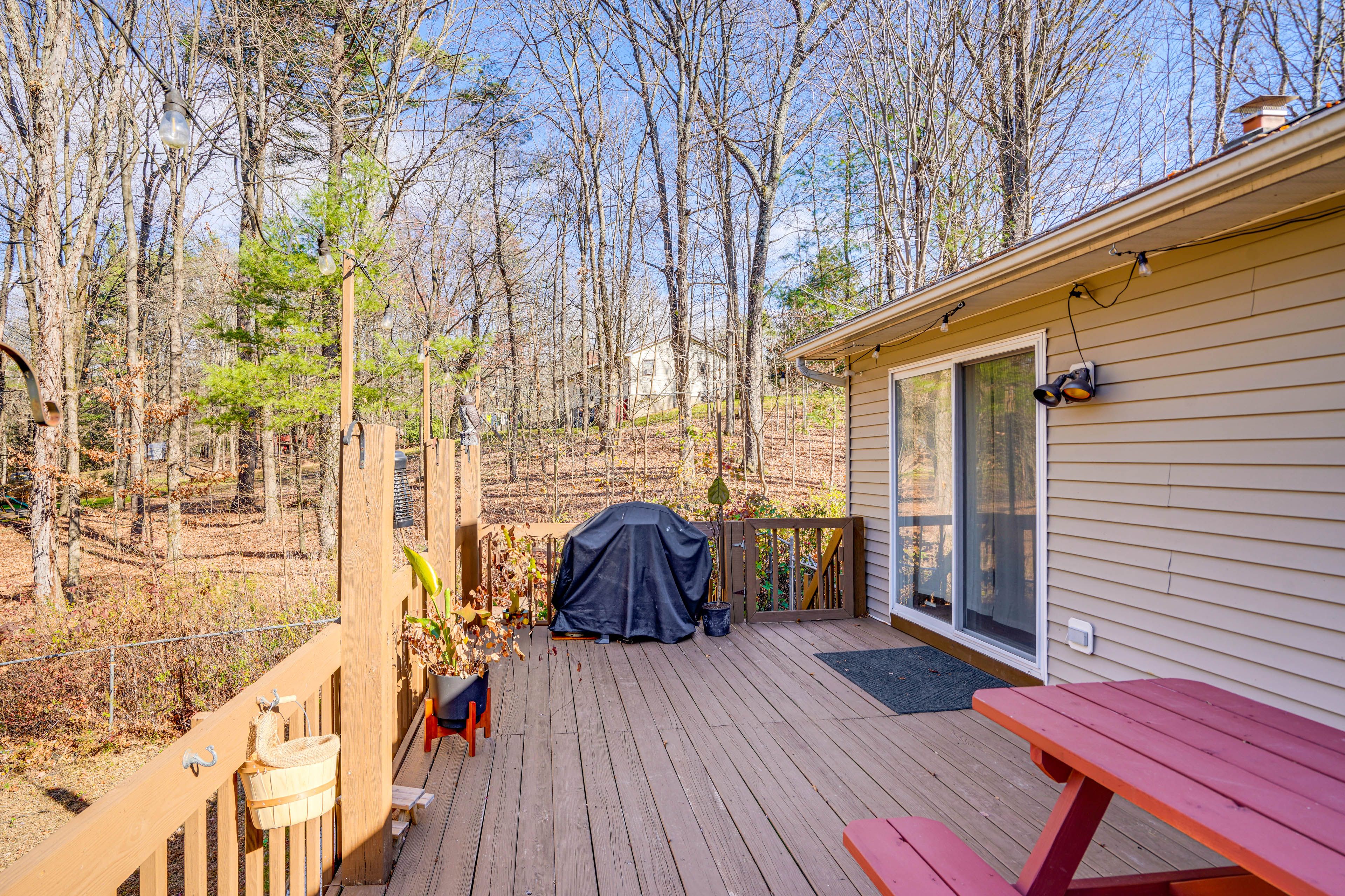 Furnished Deck | Gas Grill