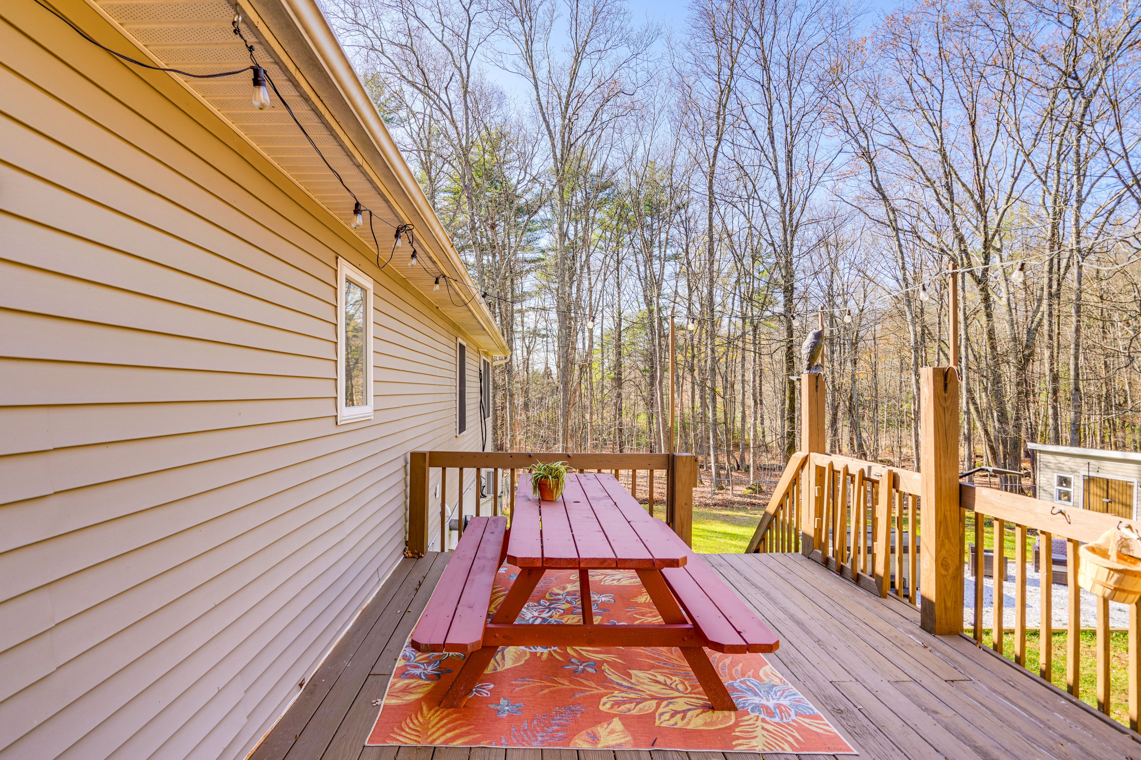 Furnished Deck | Outdoor Dining | Spacious Yard | Hot Tub | Fire Pit