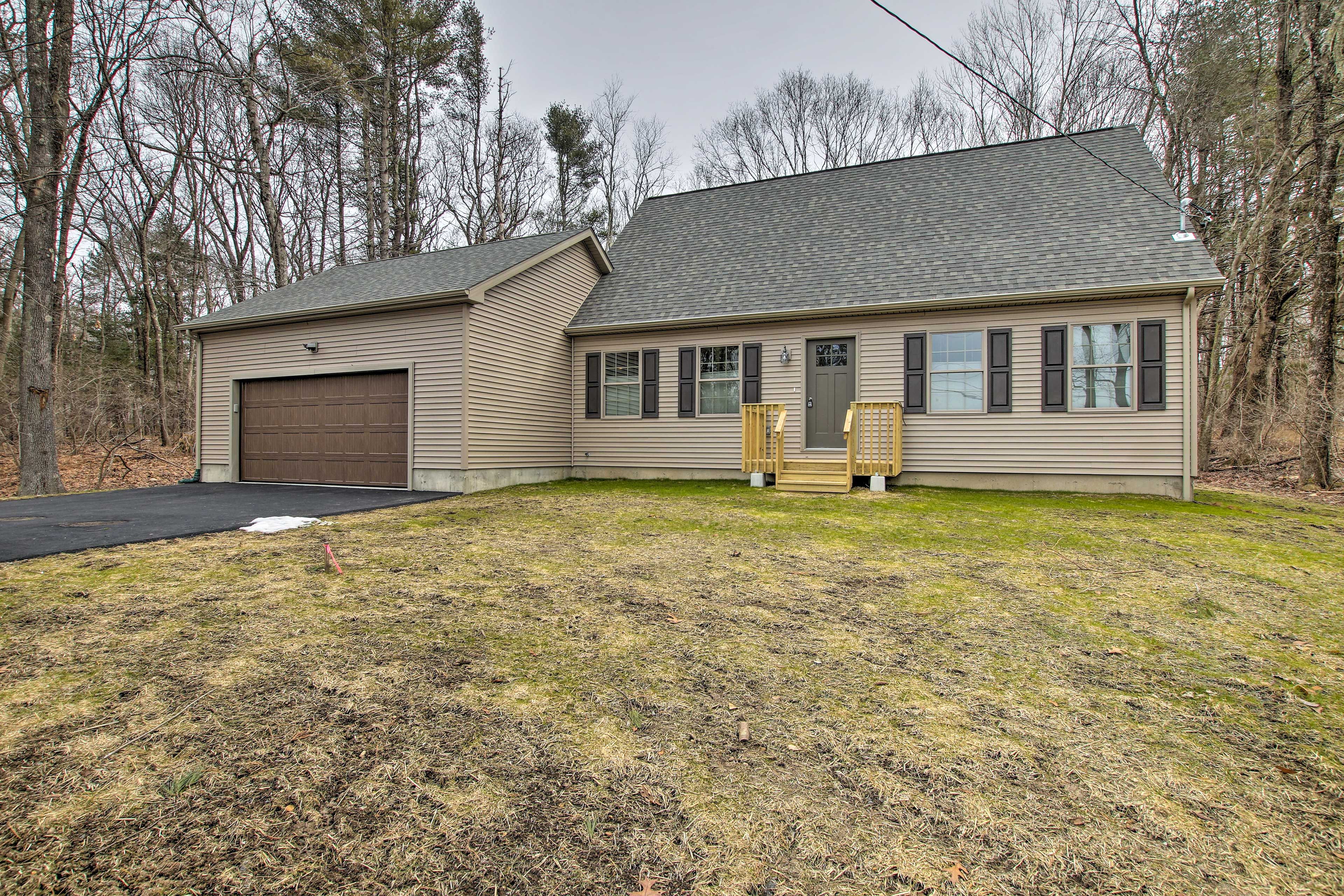 Home Exterior | 3 Stairs to Access | Garage Parking (2 vehicles)