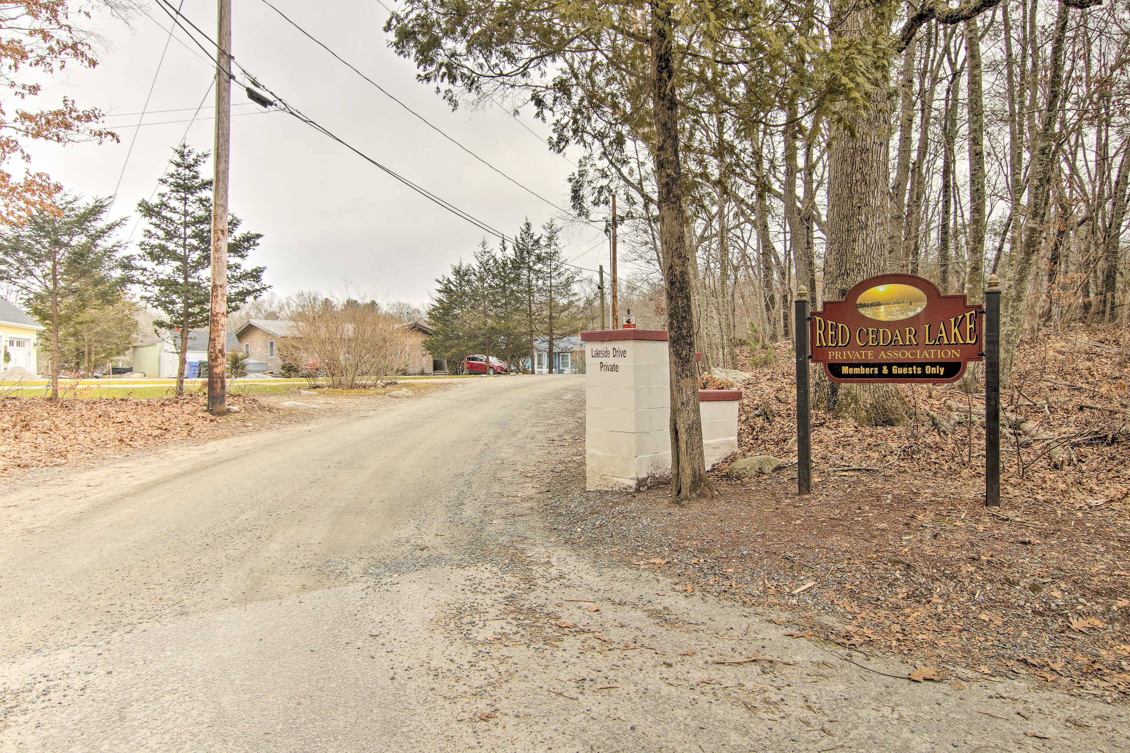 Red Cedar Lake Access | Community Only