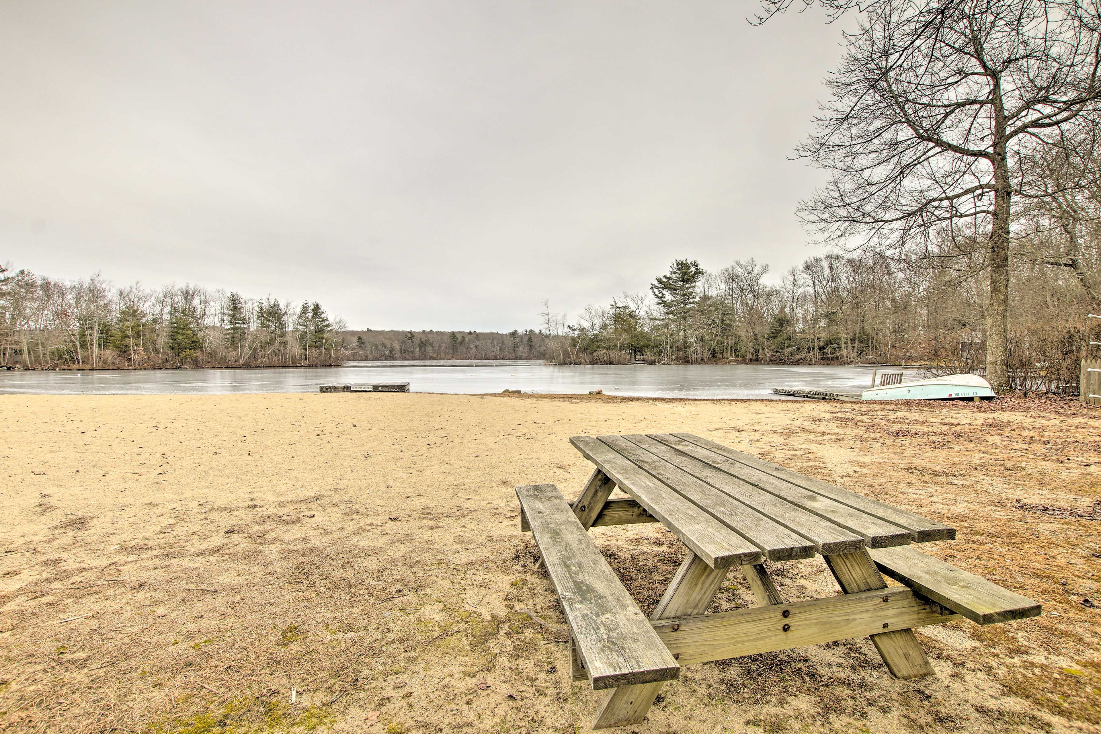 Red Cedar Lake Beach