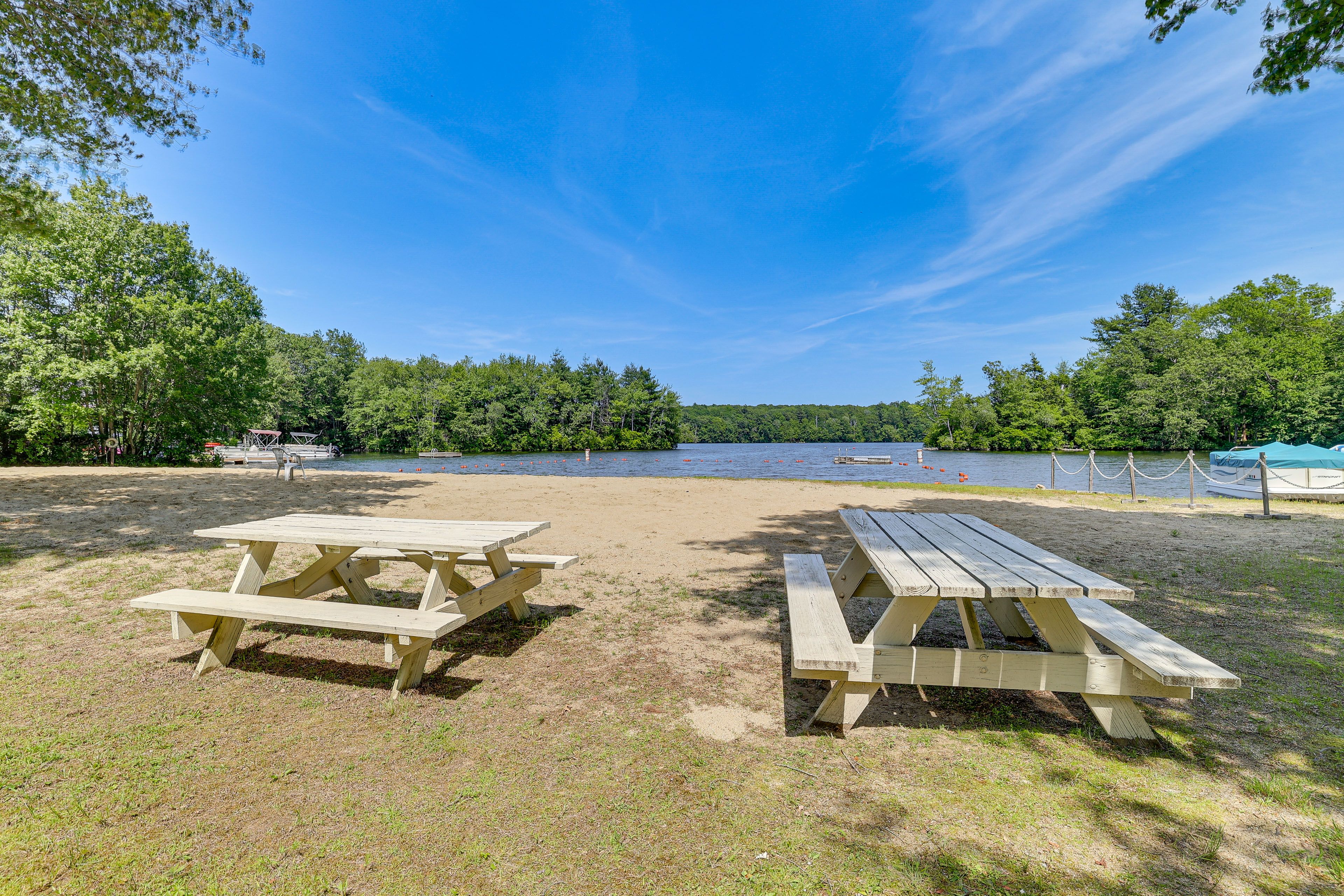 Red Cedar Lake Access | Seasonal Beach | Private Community Lake