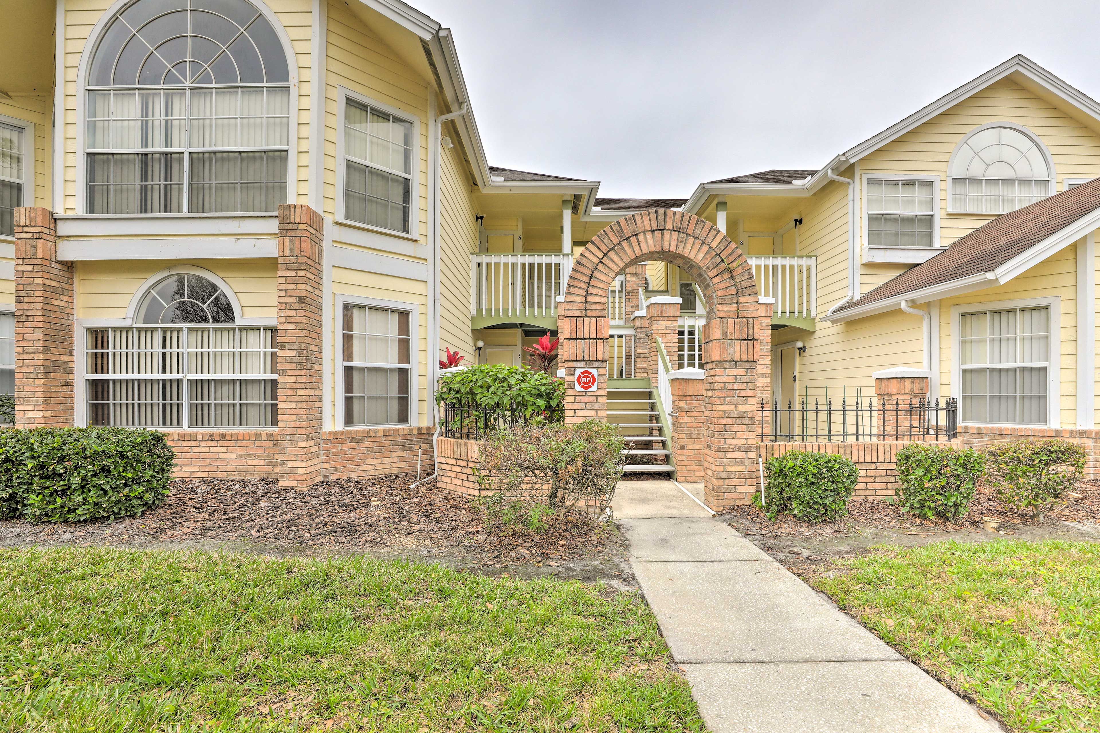 Condo Exterior | Stairs Required to Access