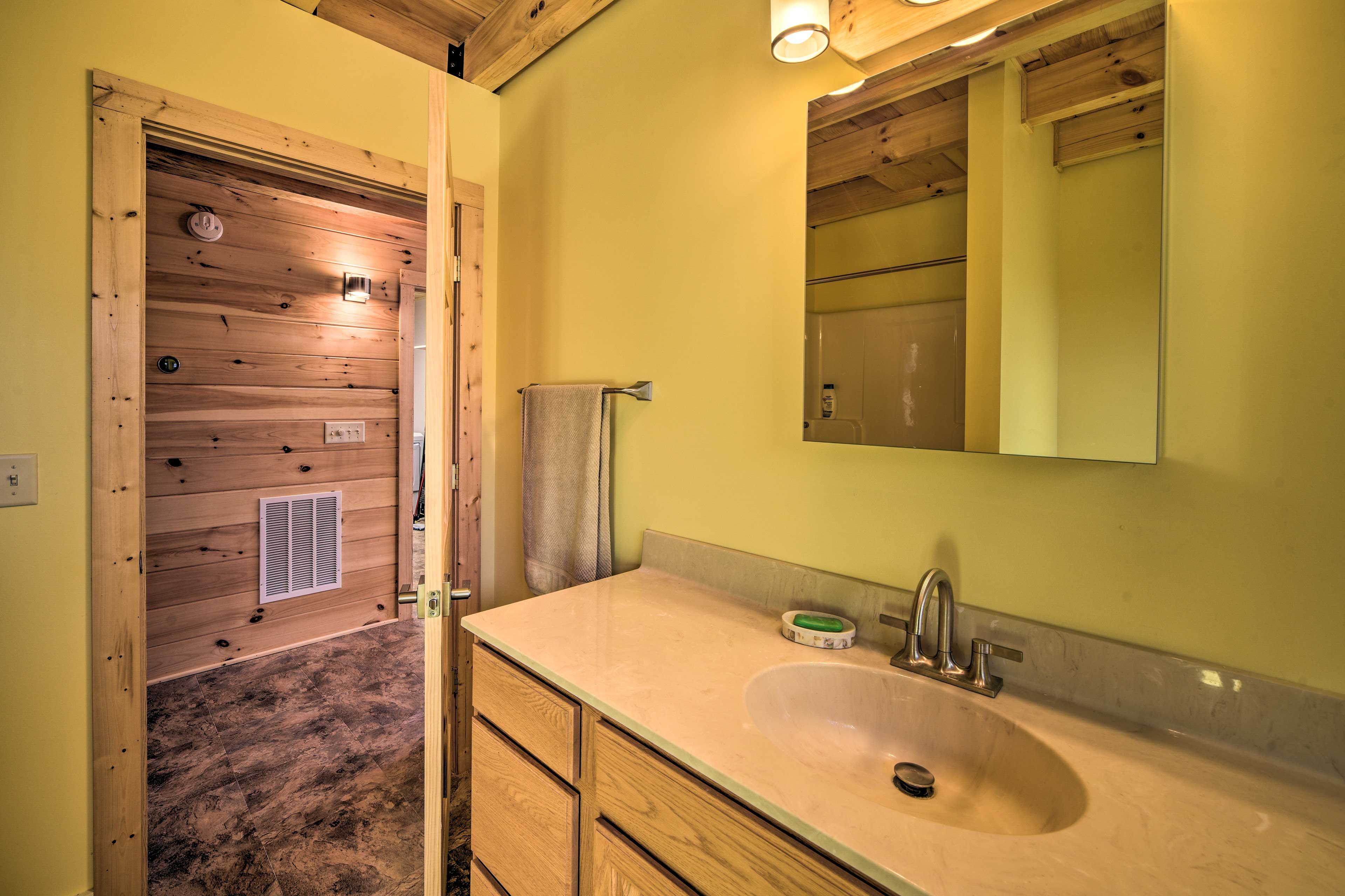 Bathroom 1 | Complimentary Toiletries | Towels Provided